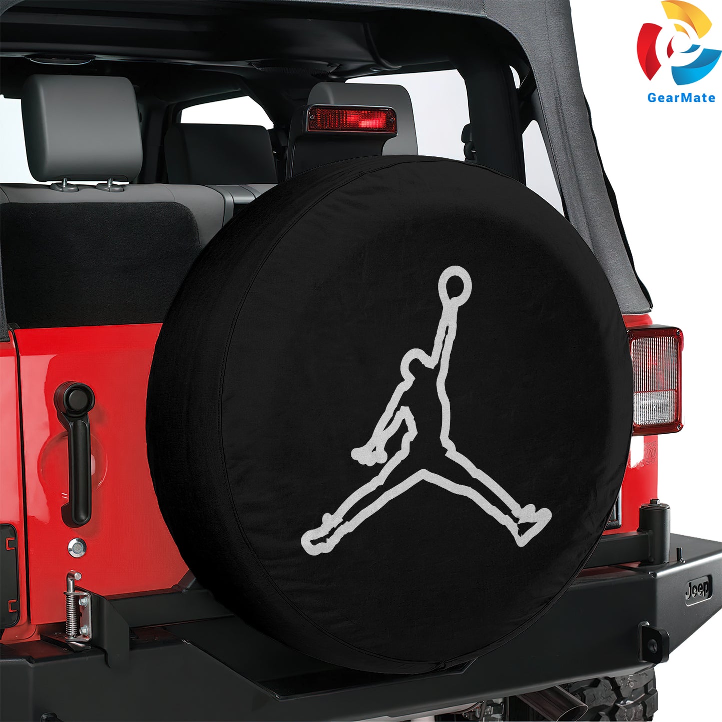 Air Jordan Spare Tire Cover – Premium Waterproof UV Resistant Protector