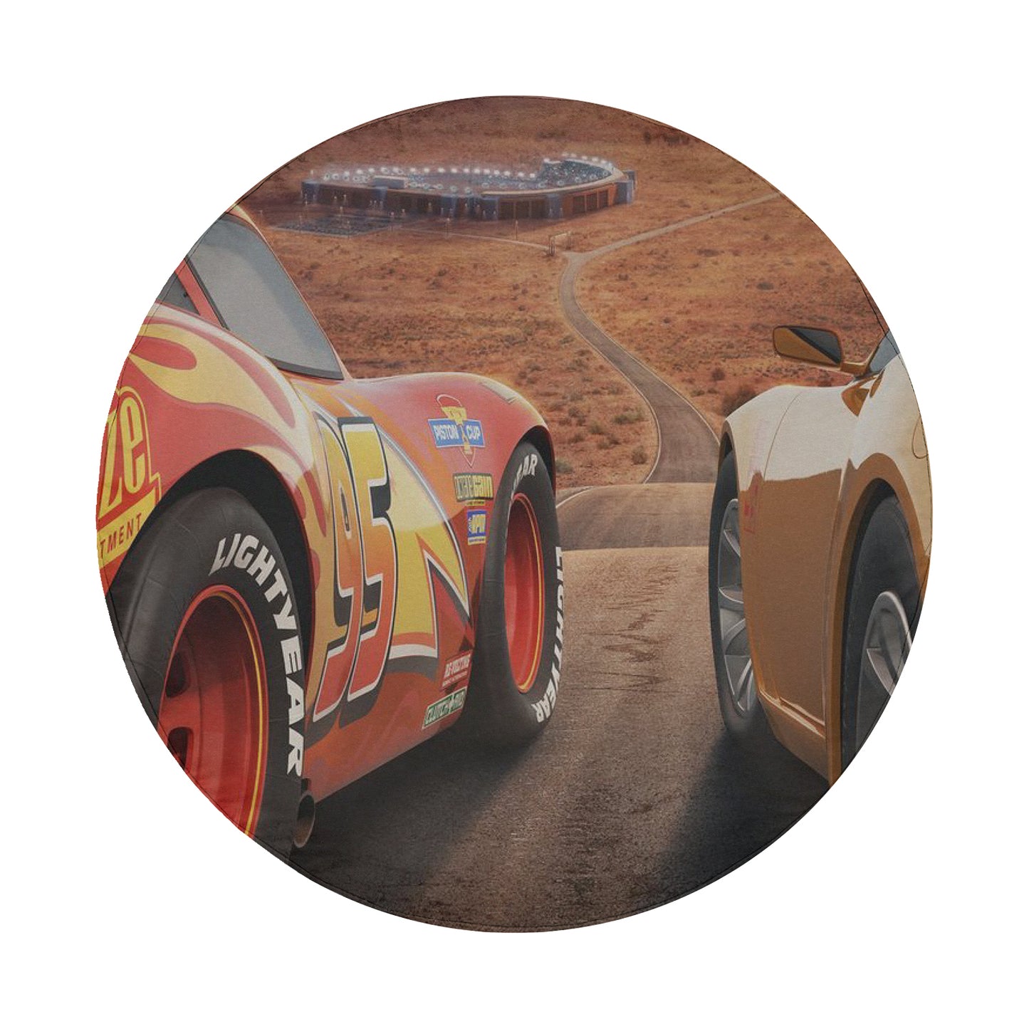 Pixar Cars Spare Tire Cover – Premium Waterproof UV Resistant Protector