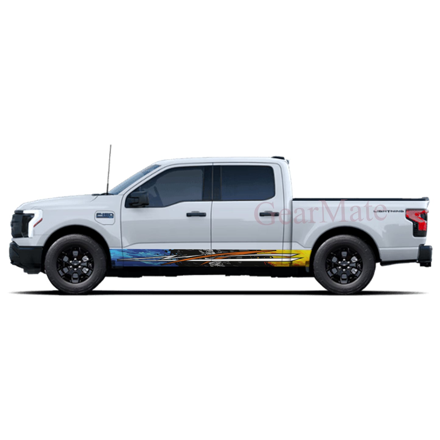 Made for the Fast Lane Rocker Panel Graphic Decal Kit (Left & Right Sides) - High Quality Vinyl for Trucks & SUVs