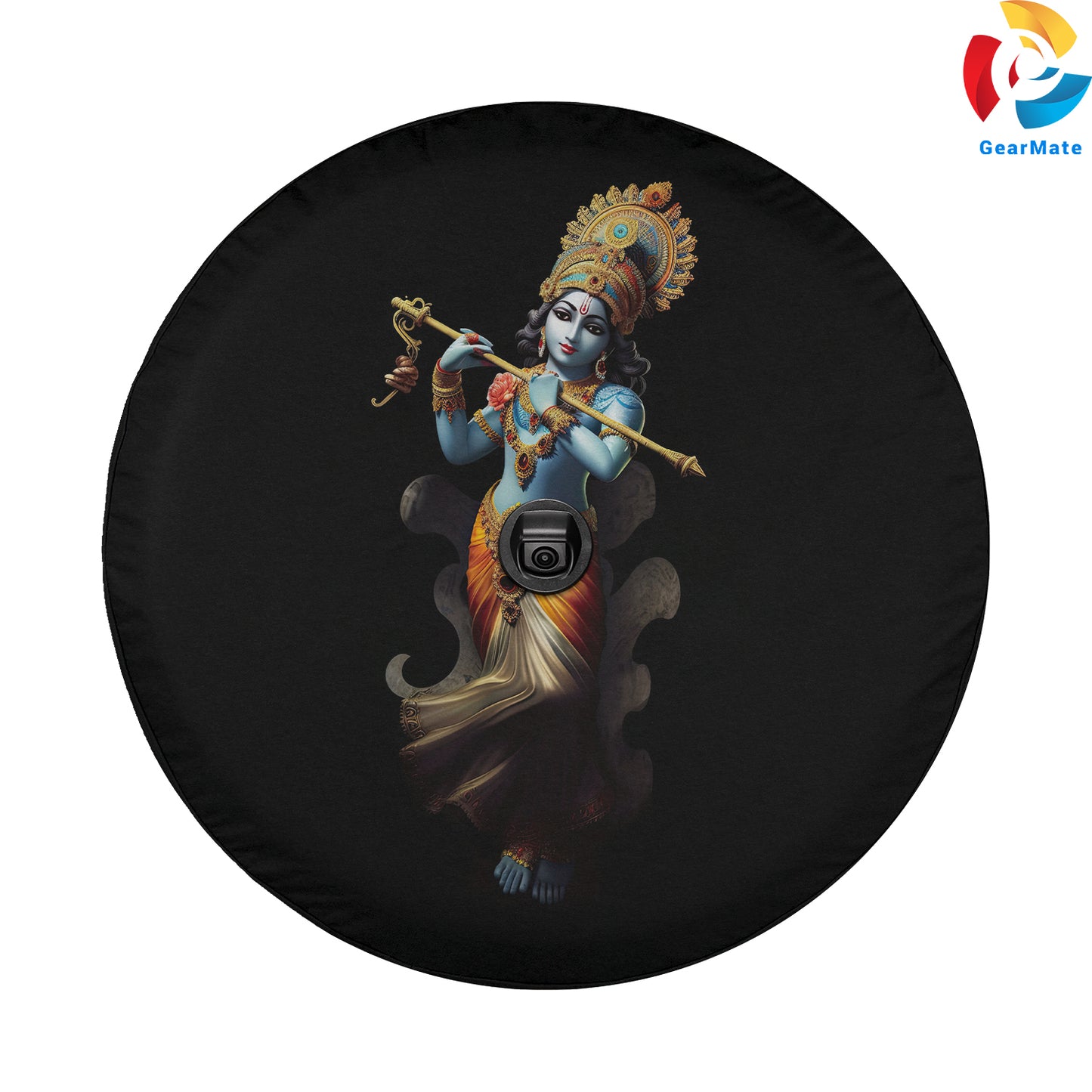 Lord Krishna Spare Tire Cover – Premium Waterproof UV Resistant Protector