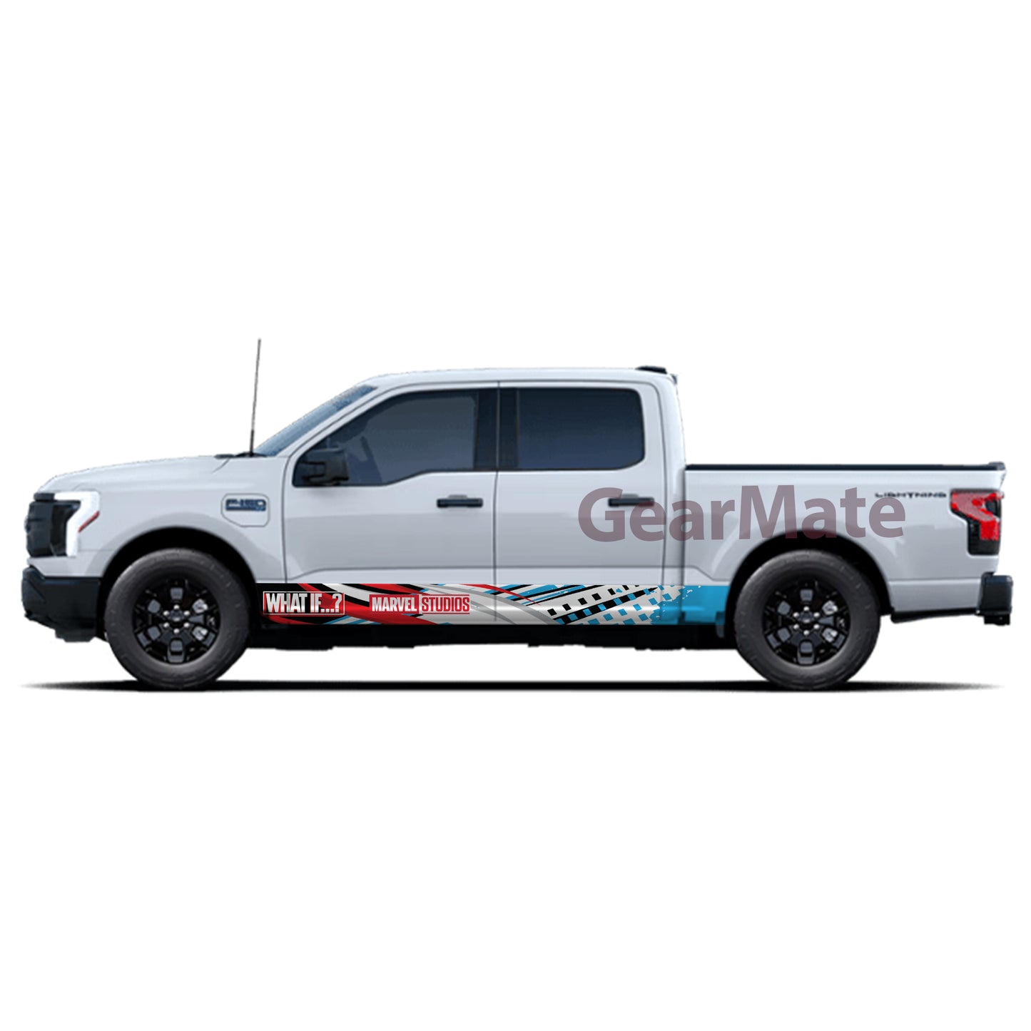 Sport Marvel What If Rocker Panel Graphic Decal Kit (Left & Right Sides) - High Quality Vinyl for Trucks & SUVs