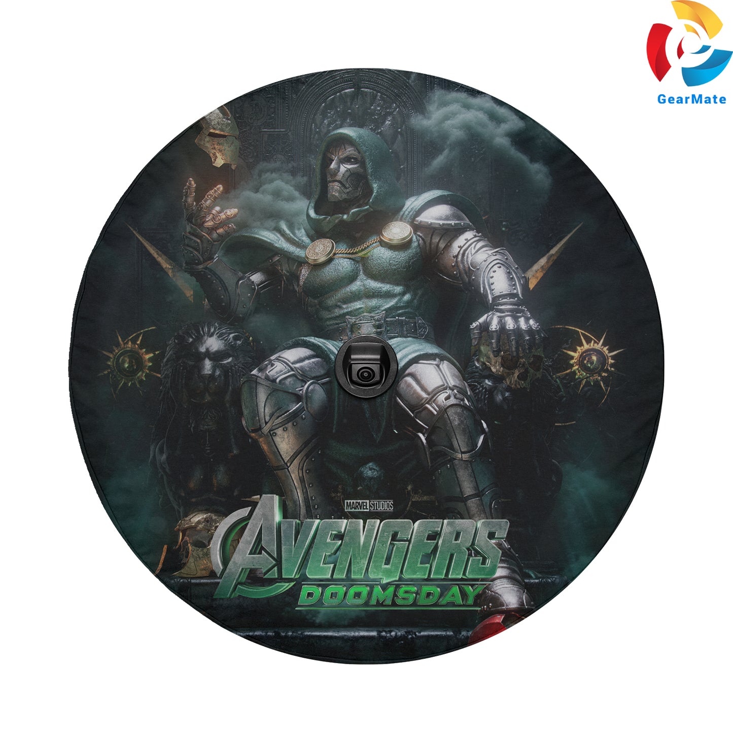 Avengers Dooms Days Marvel Spare Tire Cover – Premium Waterproof UV Resistant Protector