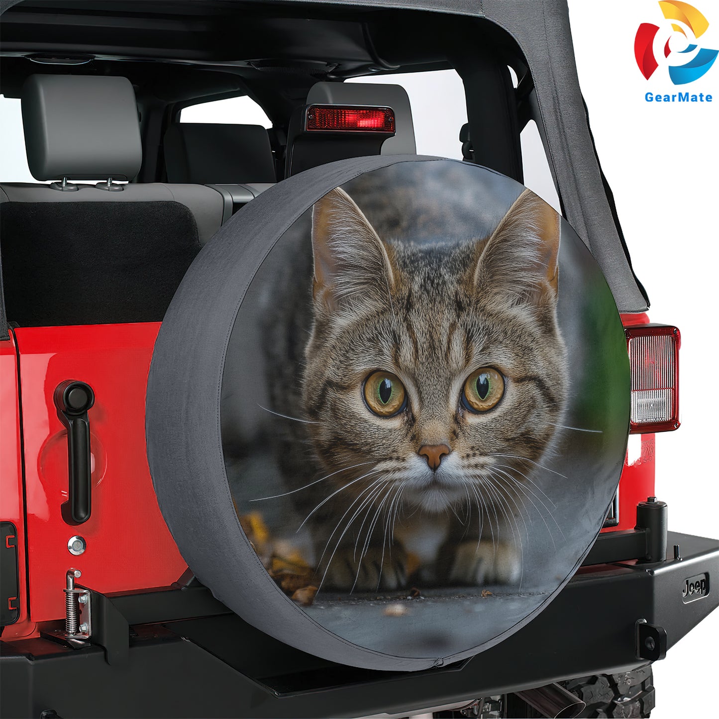 Animals Spare Tire Cover – Premium Waterproof UV Resistant Protector