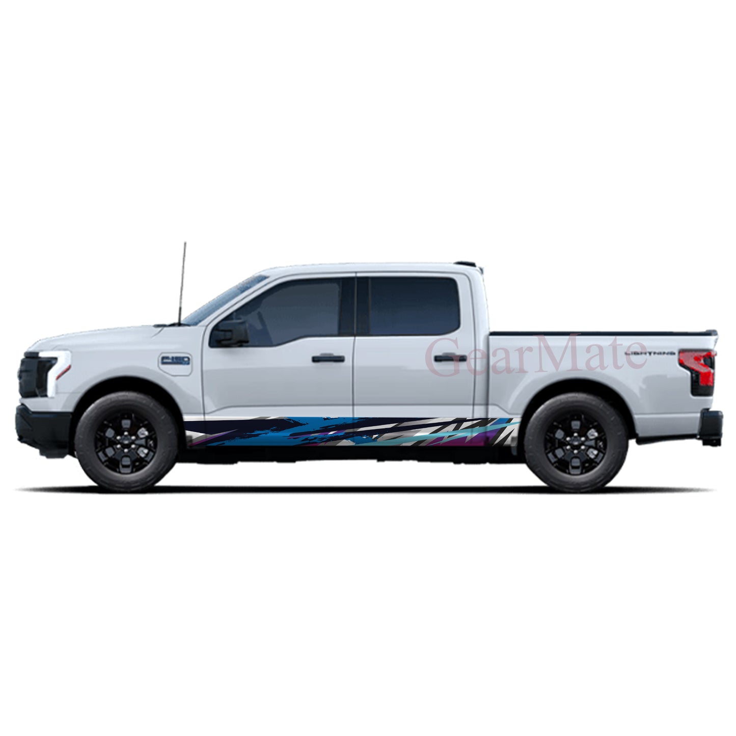Sport BP Rocker Panel Graphic Decal Kit (Left & Right Sides) - High Quality Vinyl for Trucks & SUVs