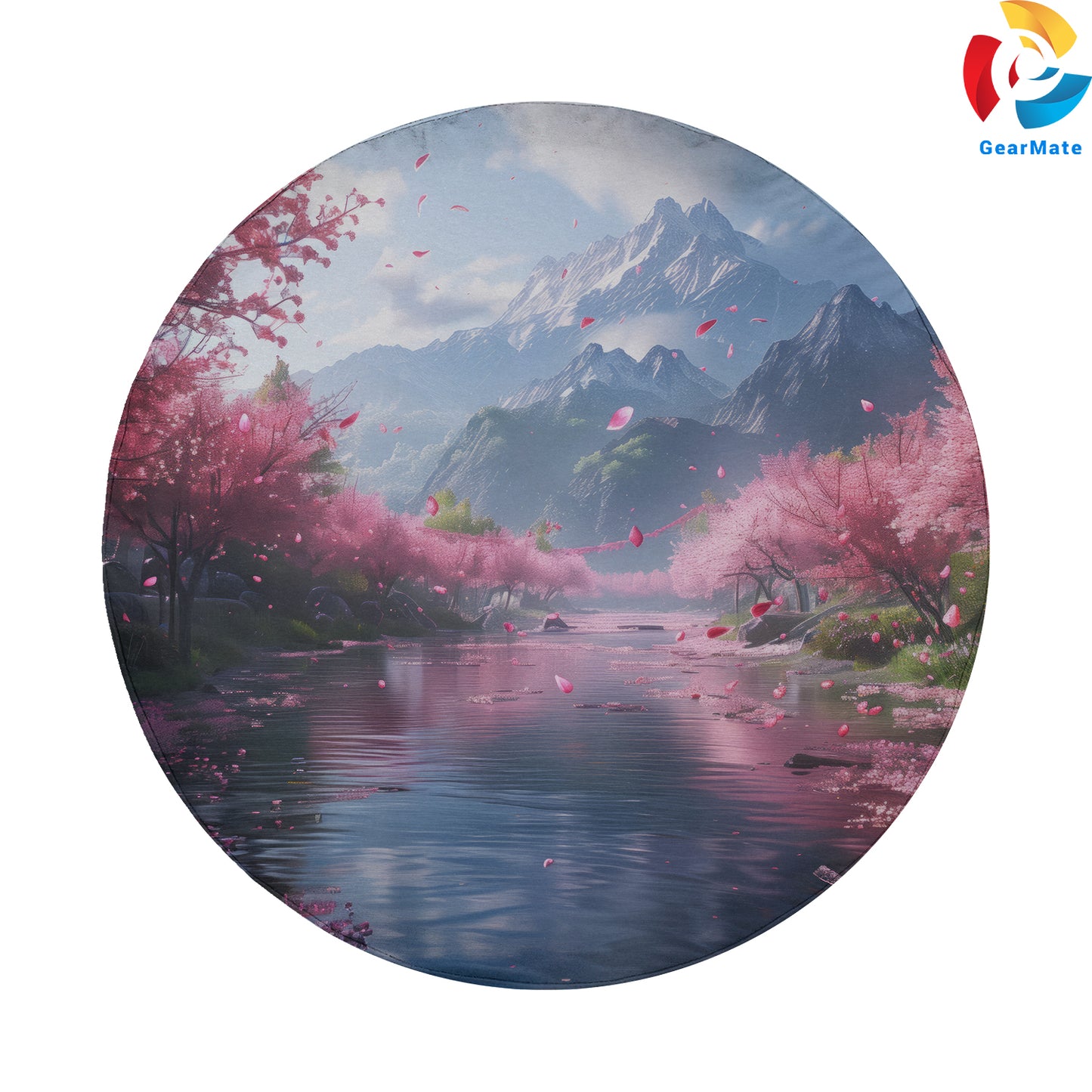 Nature Mountains Scenery Spare Tire Cover – Premium Waterproof UV Resistant Protector
