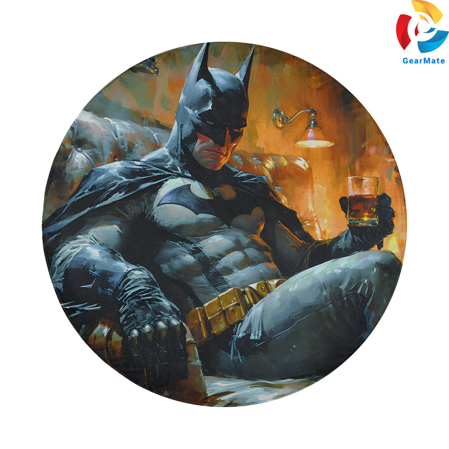 DC Batman Comics Spare Tire Cover – Premium Waterproof UV Resistant Protector