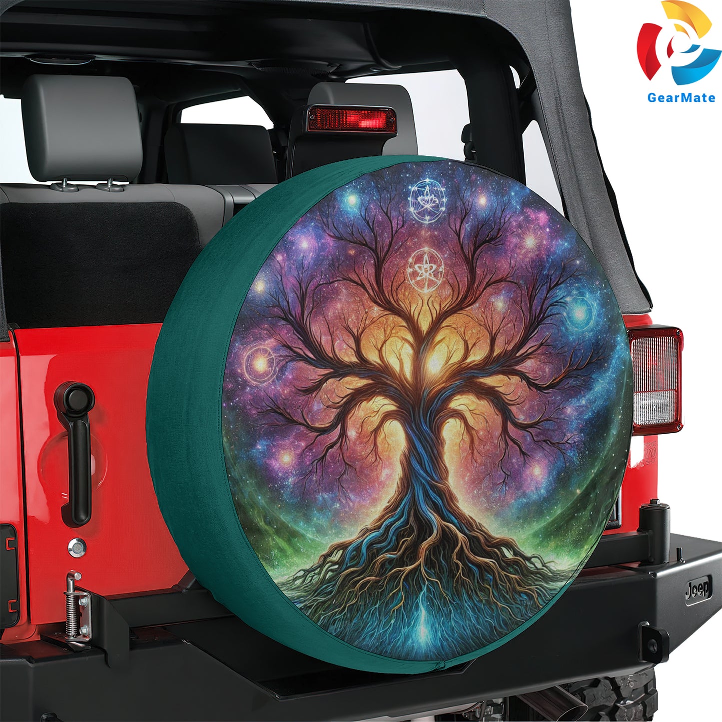 The Tree of Life Spare Tire Cover – Premium Waterproof UV Resistant Protector