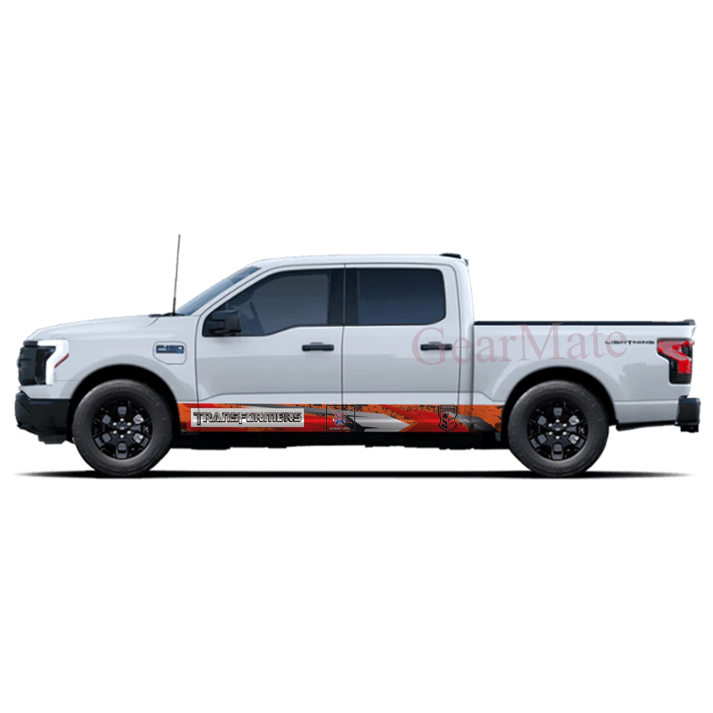 Arrow Red Spider Man Rocker Panel Graphic Decal Kit (Left & Right Sides) - High Quality Vinyl for Trucks & SUVs