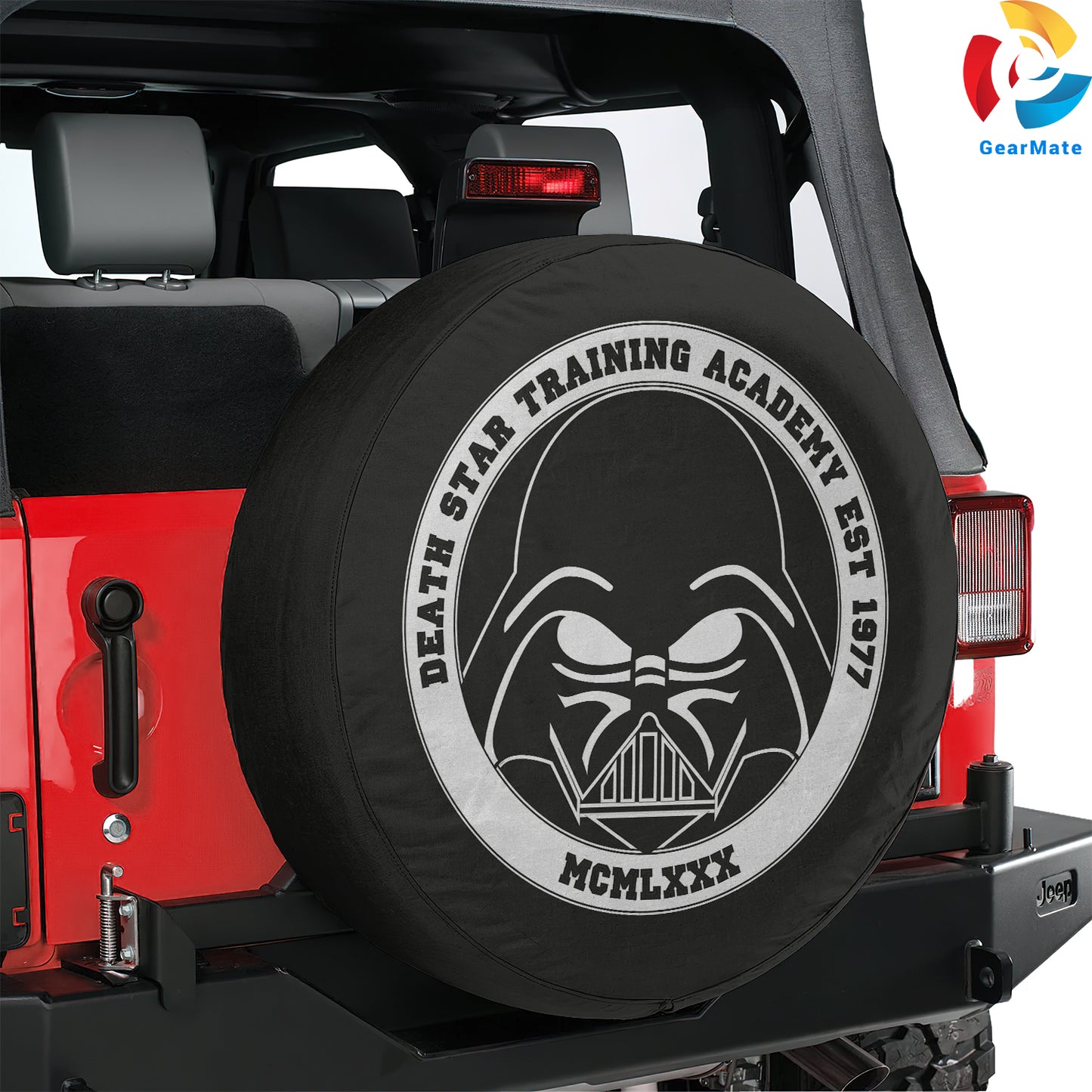 Darth Vader Academy Spare Tire Cover – Premium Waterproof UV Resistant Protector