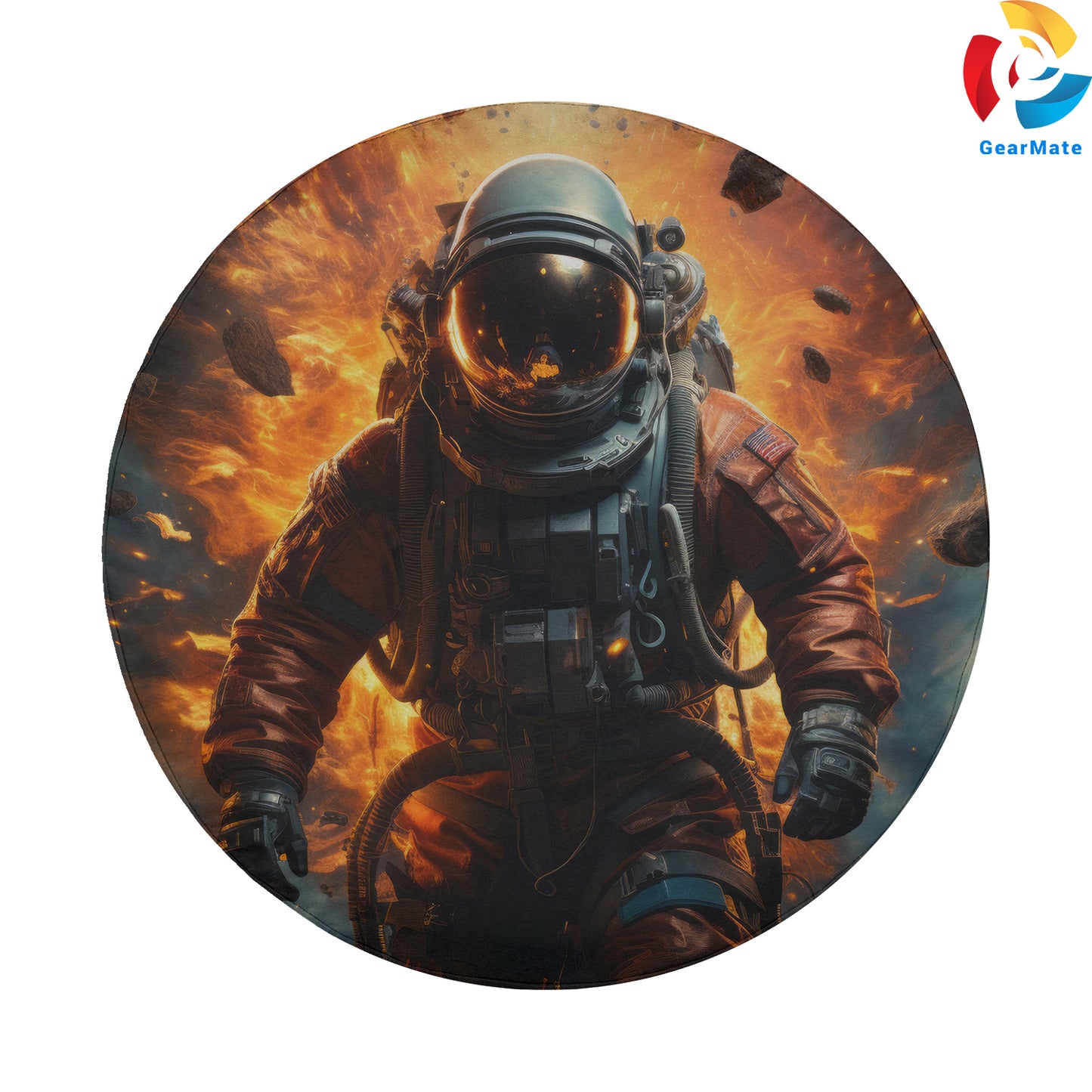 Space Astronaut Spare Tire Cover – Premium Waterproof UV Resistant Protector