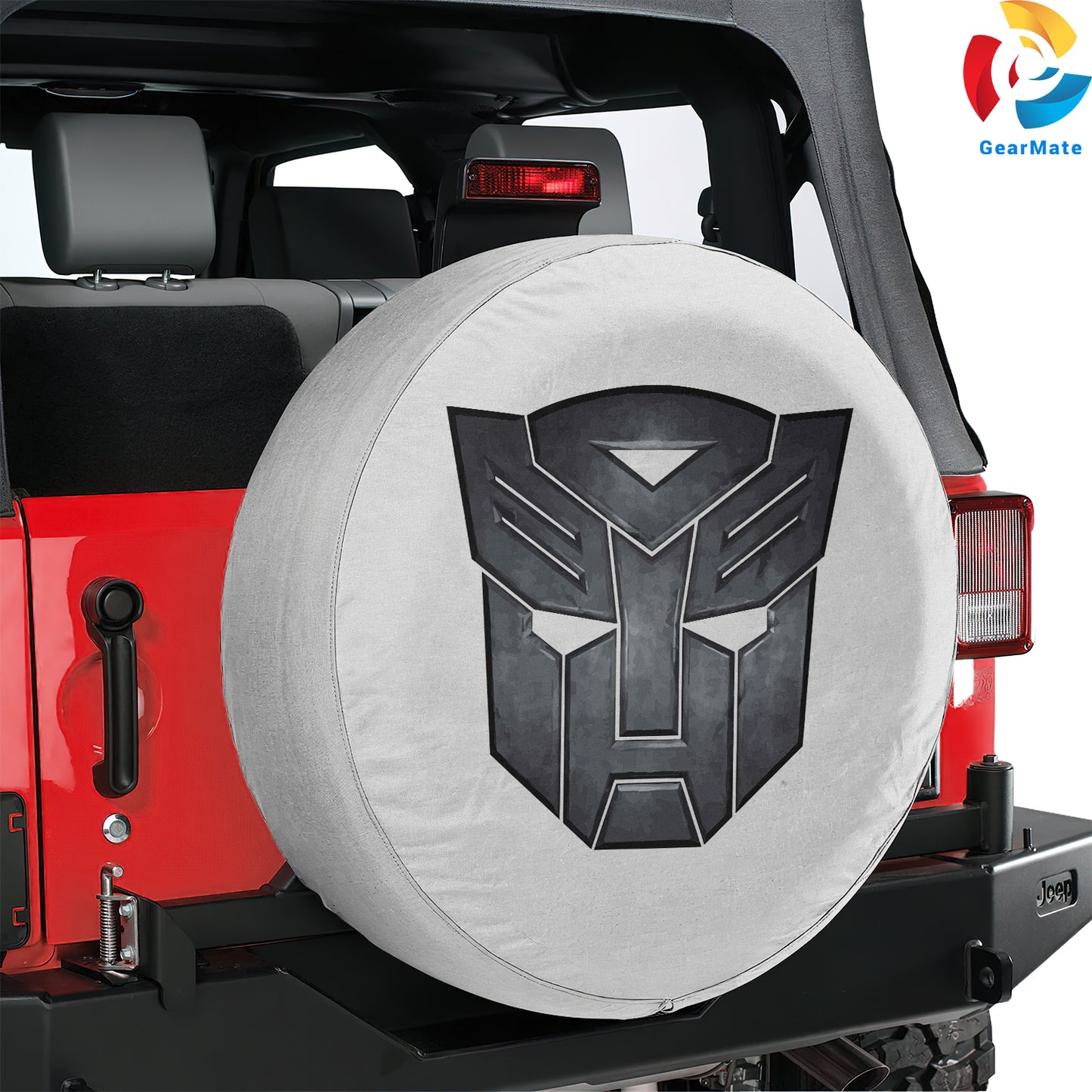 Transformers Autobot Spare Tire Cover – Premium Waterproof UV Resistant Protector