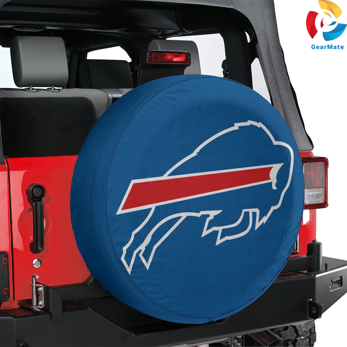 Buffalo Bills Gear Spare Tire Cover – Premium Waterproof UV-Resistant Protector