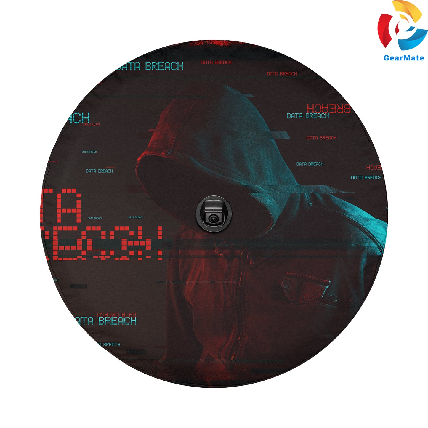 Anonymous Hacker Spare Tire Cover – Premium Waterproof UV Resistant Protector