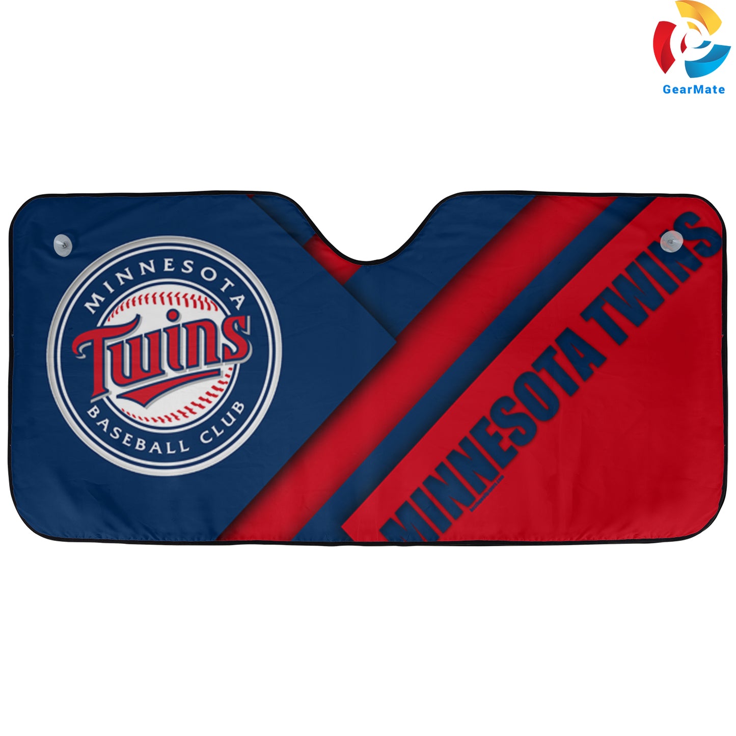 Minnesota Twins MLB Baseball Reflective Car Sunshade – Premium Heat & UV Protection, Universal Fit