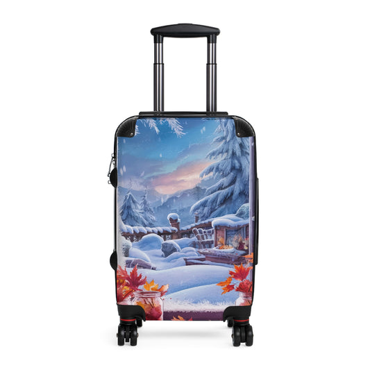 Nature Flowers Floral Lot Art Carry-On Suitcase - Stylish Luggage for Travelers