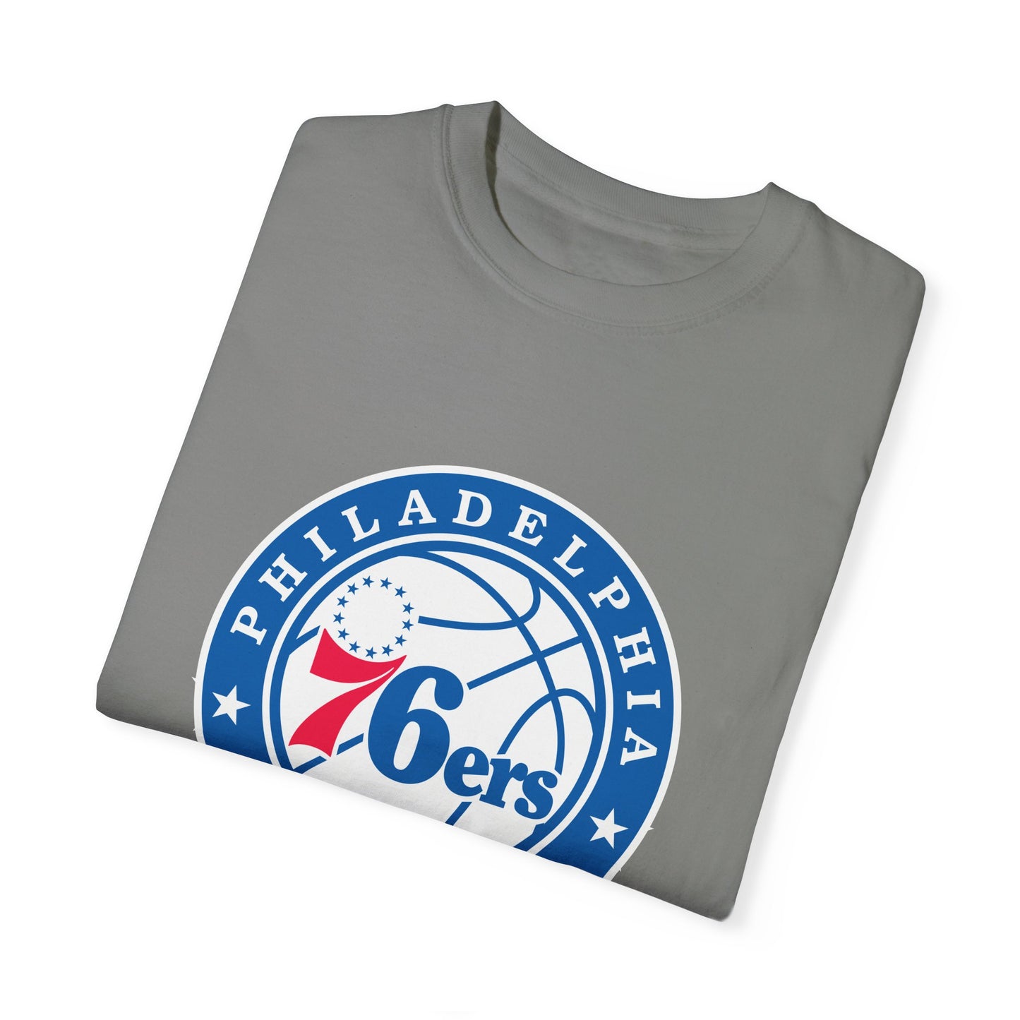 Philadelphia 76ers Basketball Life Garment-Dyed T-Shirt – Premium Cotton Tee for Customization
