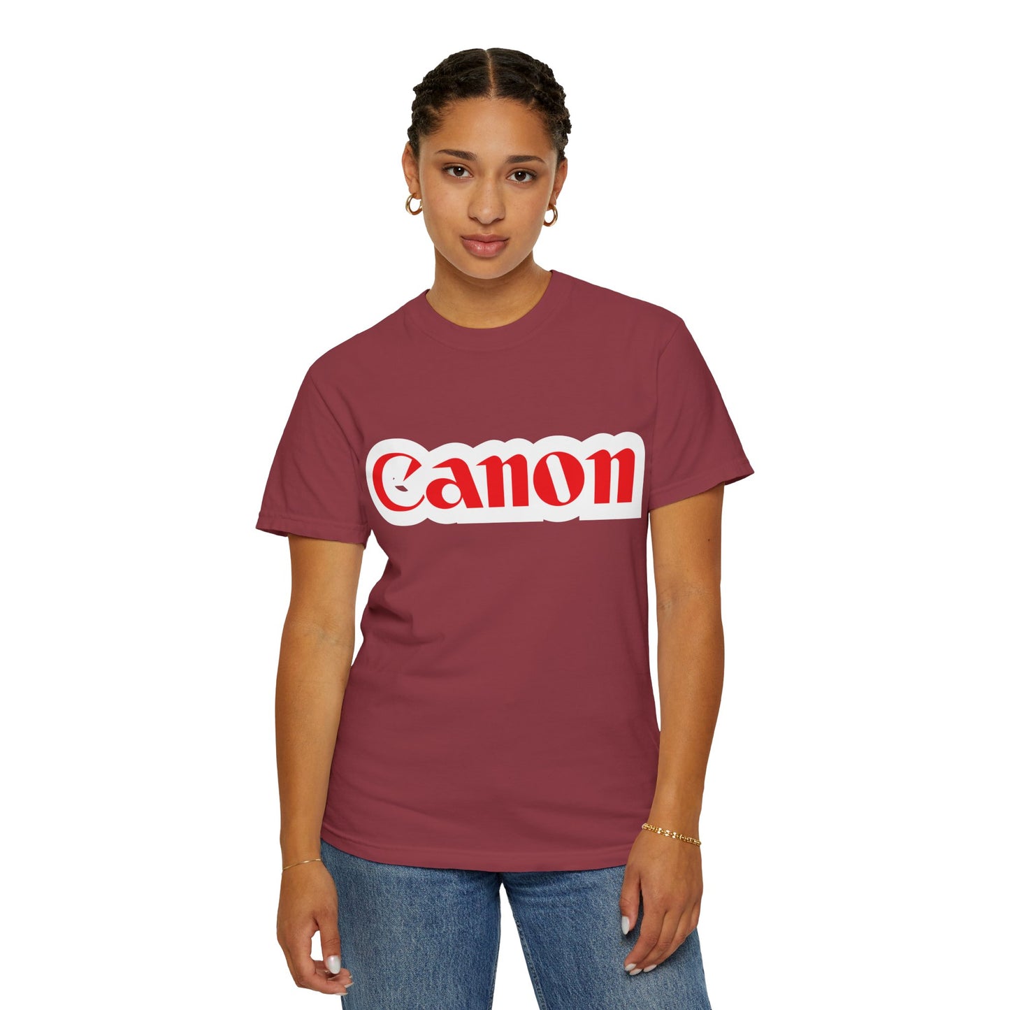 Canon Garment-Dyed T-Shirt – Premium Cotton Tee for Customization