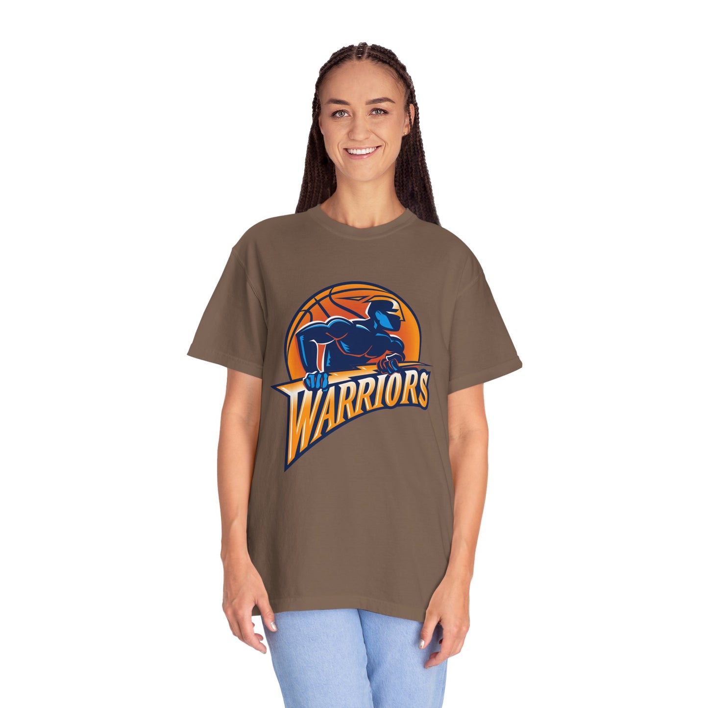 Golden State Warriors Game Day Garment-Dyed T-Shirt – Premium Cotton Tee for Customization