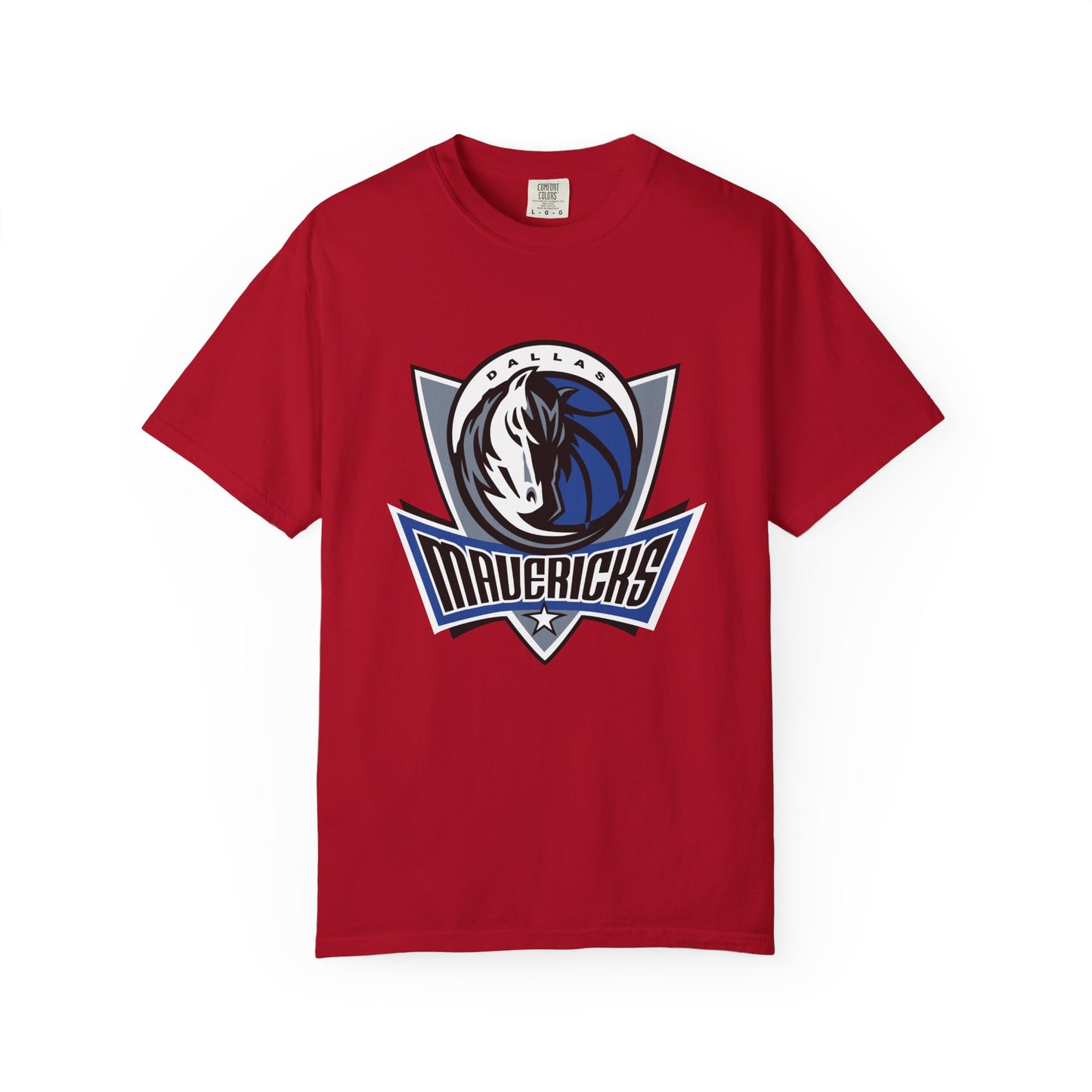 Dallas Mavericks Garment-Dyed T-Shirt – Premium Cotton Tee for Customization