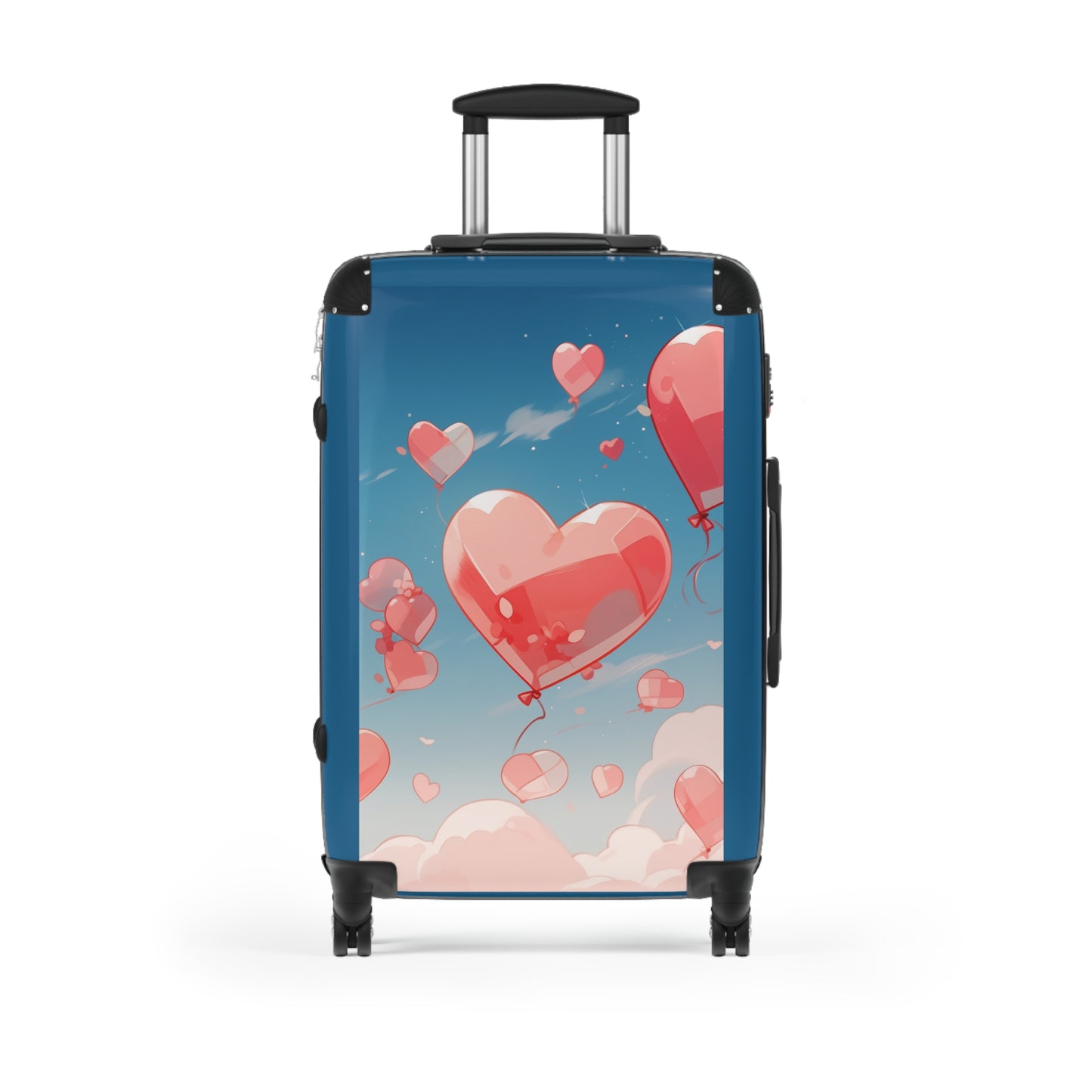 Love Flying Heart Art Carry-On Suitcase - Stylish Luggage for Travelers