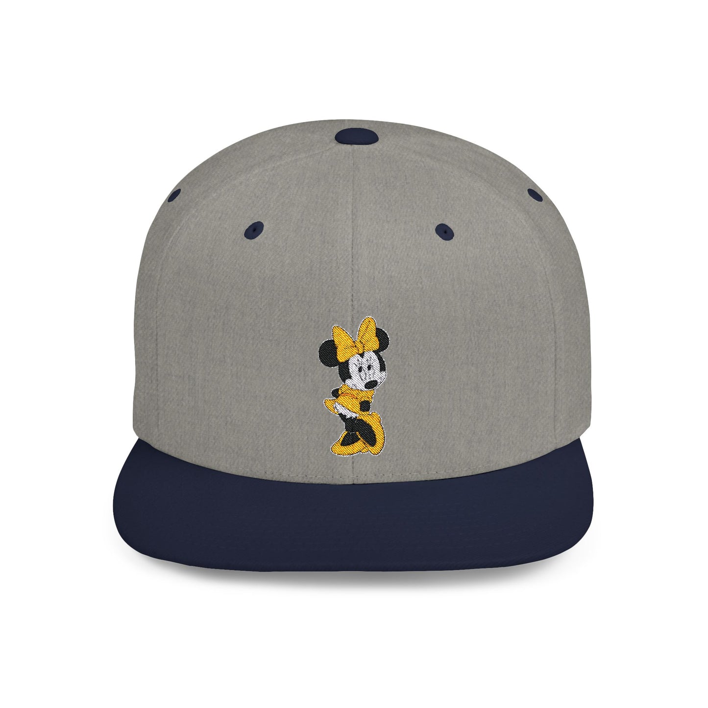 Minne Shy Flat Bill Snapback – Lightweight, Custom Fit, Premium Quality