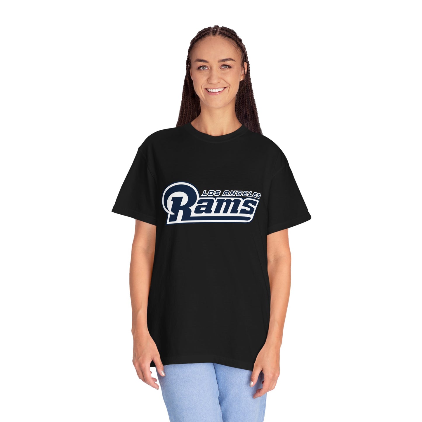 Los Angeles Rams Gear Garment-Dyed T-Shirt – Premium Cotton Tee for Customization