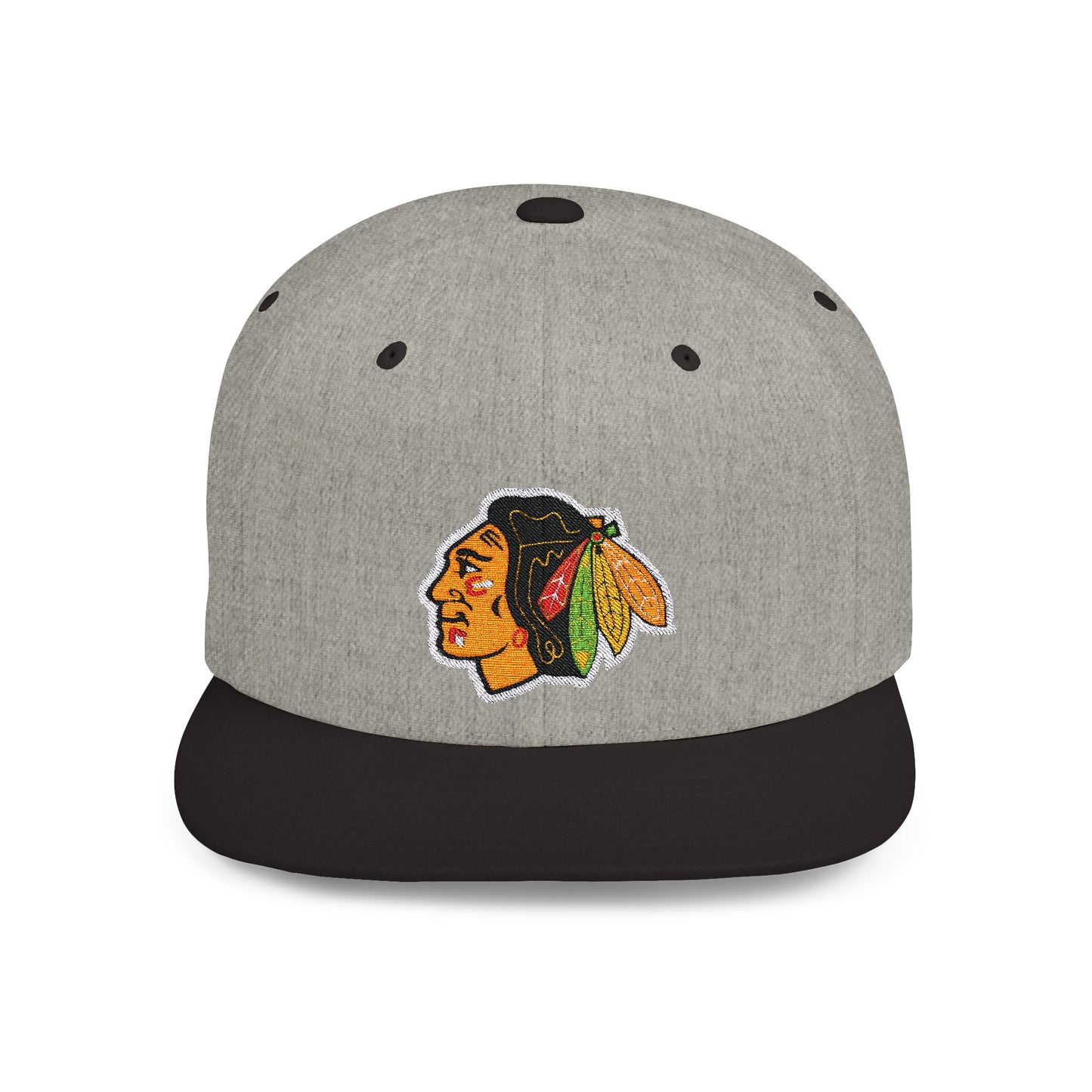 Chicago Blackhawks Flat Bill Snapback – Lightweight, Custom Fit, Premium Quality