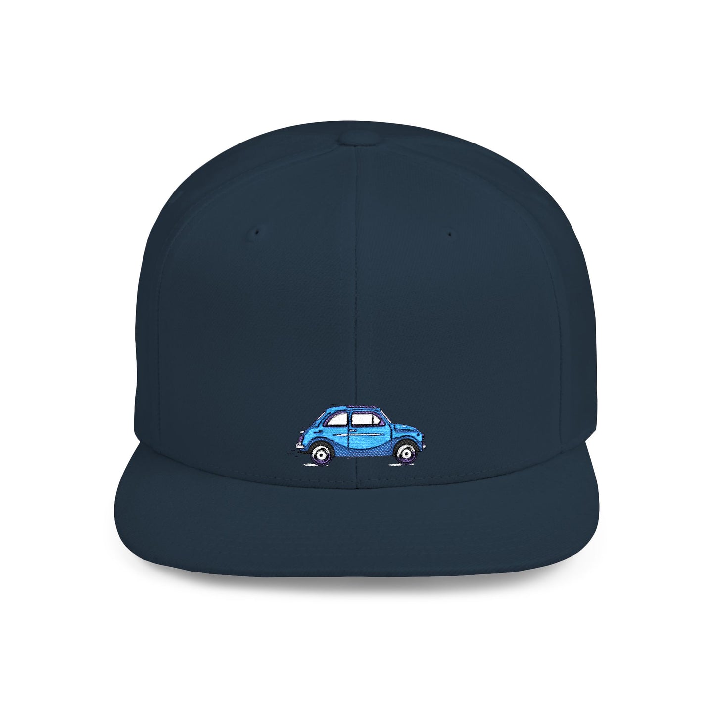 Icons Embroidered Car Flat Bill Snapback – Lightweight, Custom Fit, Premium Quality