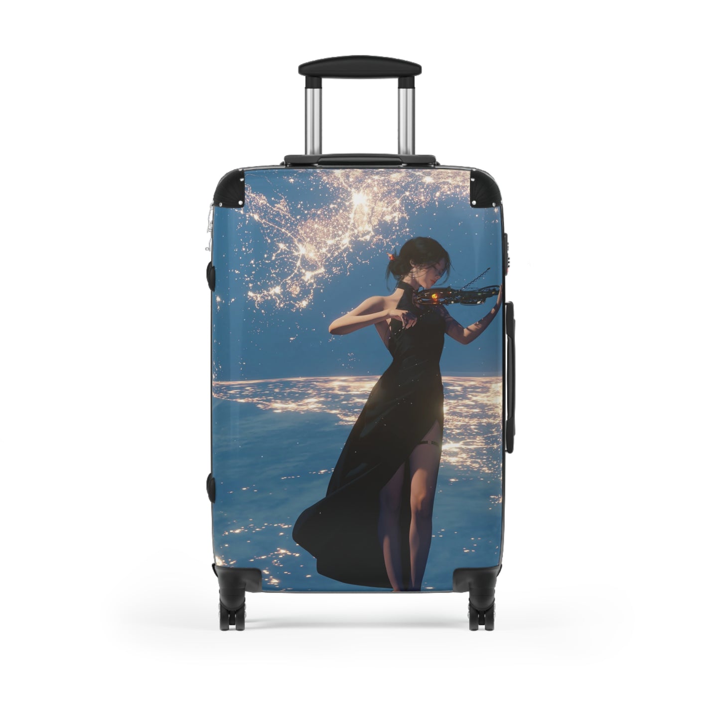 Art Wlop Digital Art Carry-On Suitcase - Stylish Luggage for Travelers