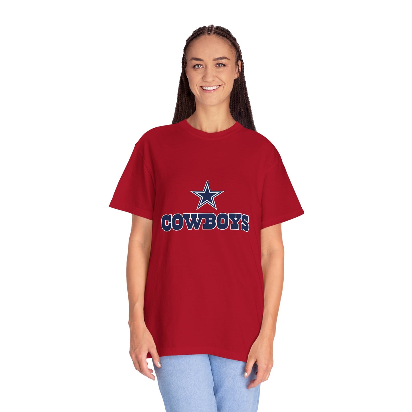 Dallas Cowboys Nation Garment-Dyed T-Shirt – Premium Cotton Tee for Customization