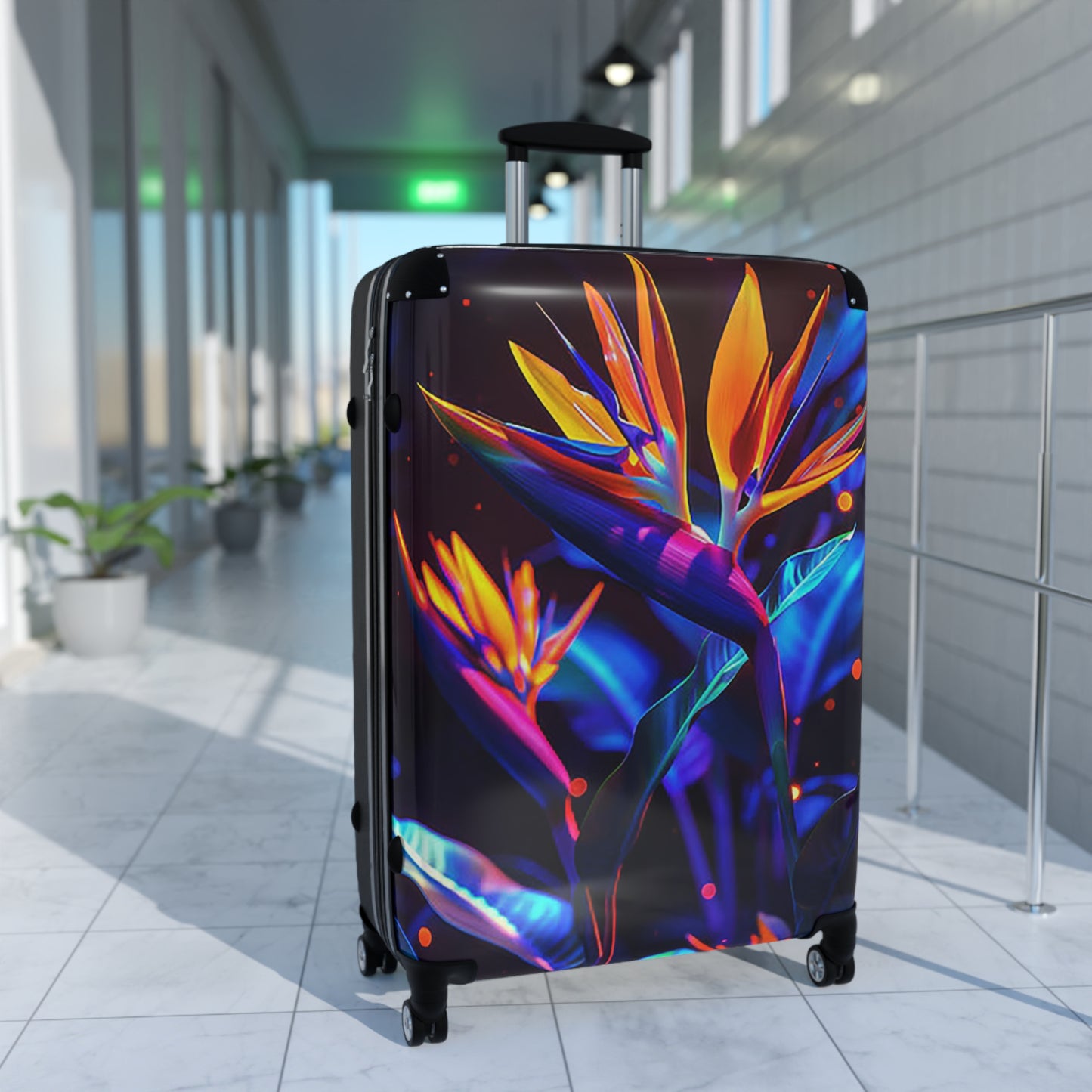 Nature Flowers Floral Beautiful Art Carry-On Suitcase - Stylish Luggage for Travelers