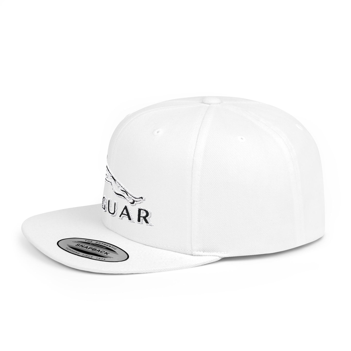 Jaguar Flat Bill Snapback – Lightweight, Custom Fit, Premium Quality