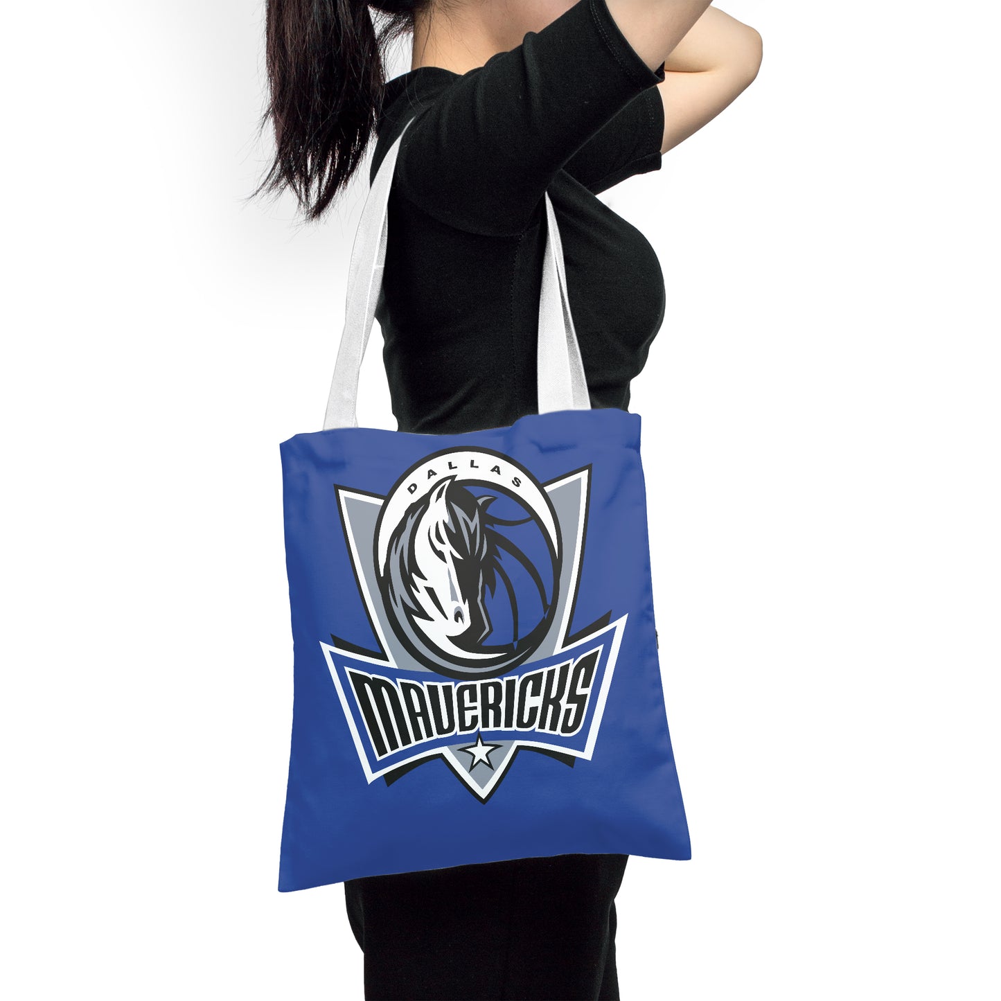 NBA Dallas Mavericks Fans Polyester Canvas Tote Bag - Durable and Stylish