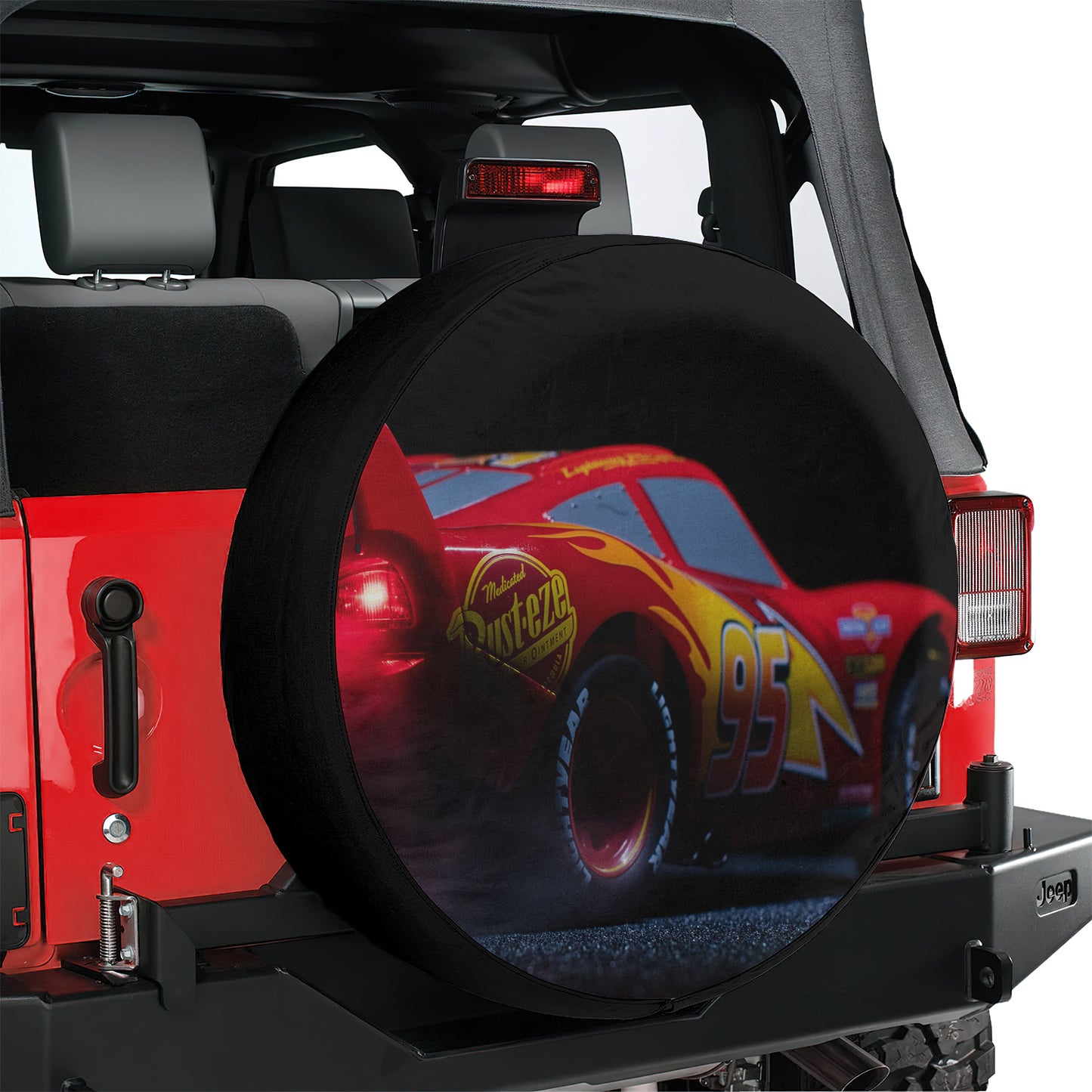 Pixar Cars Disney Spare Tire Cover – Premium Waterproof UV Resistant Protector