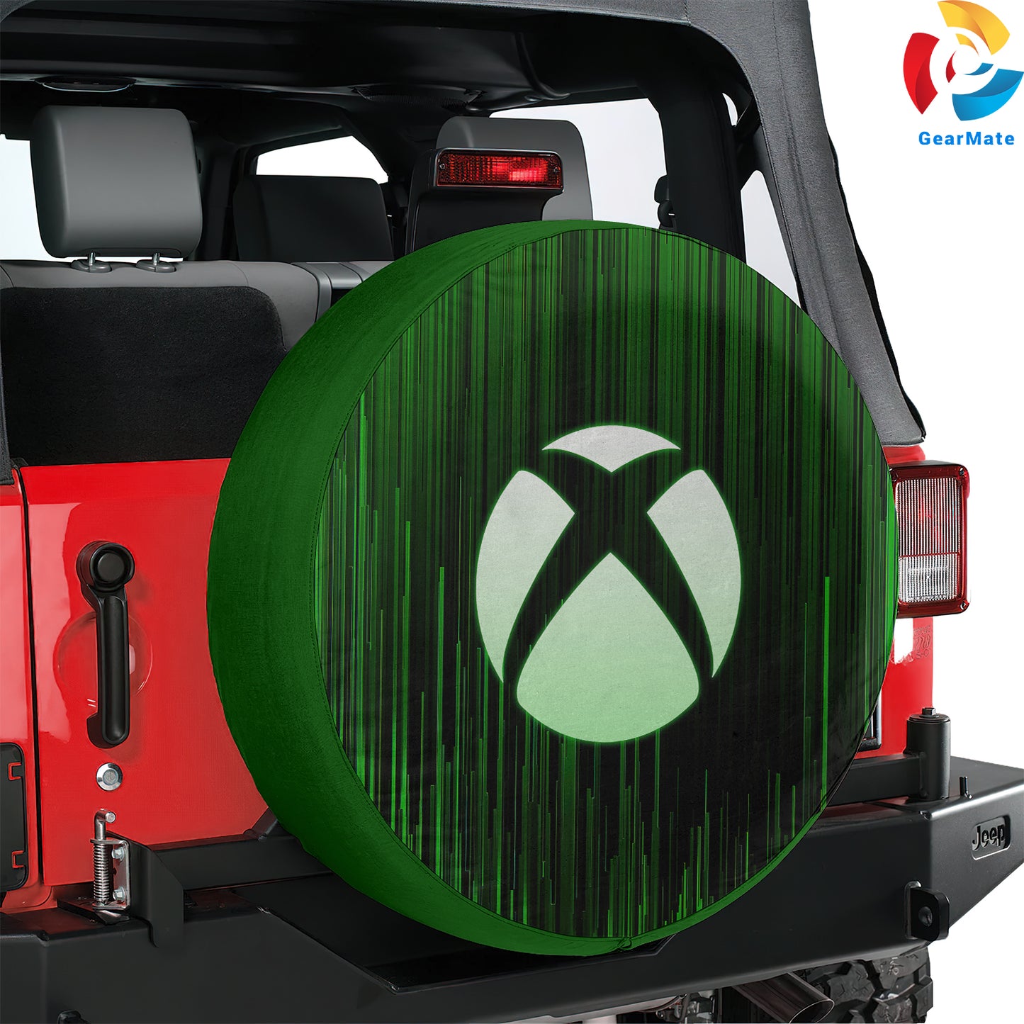Xbox Logo Spare Tire Cover – Premium Waterproof UV Resistant Protector