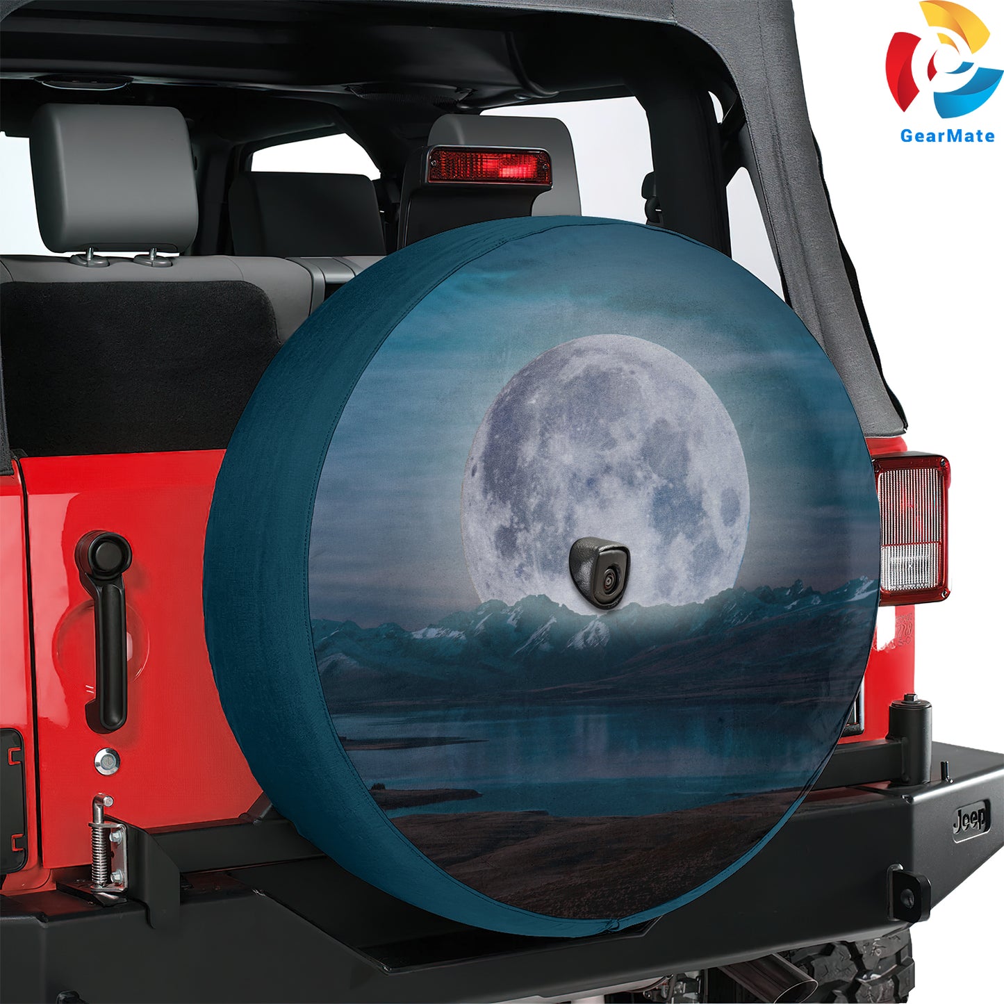 Full Moon Spare Tire Cover – Premium Waterproof UV Resistant Protector