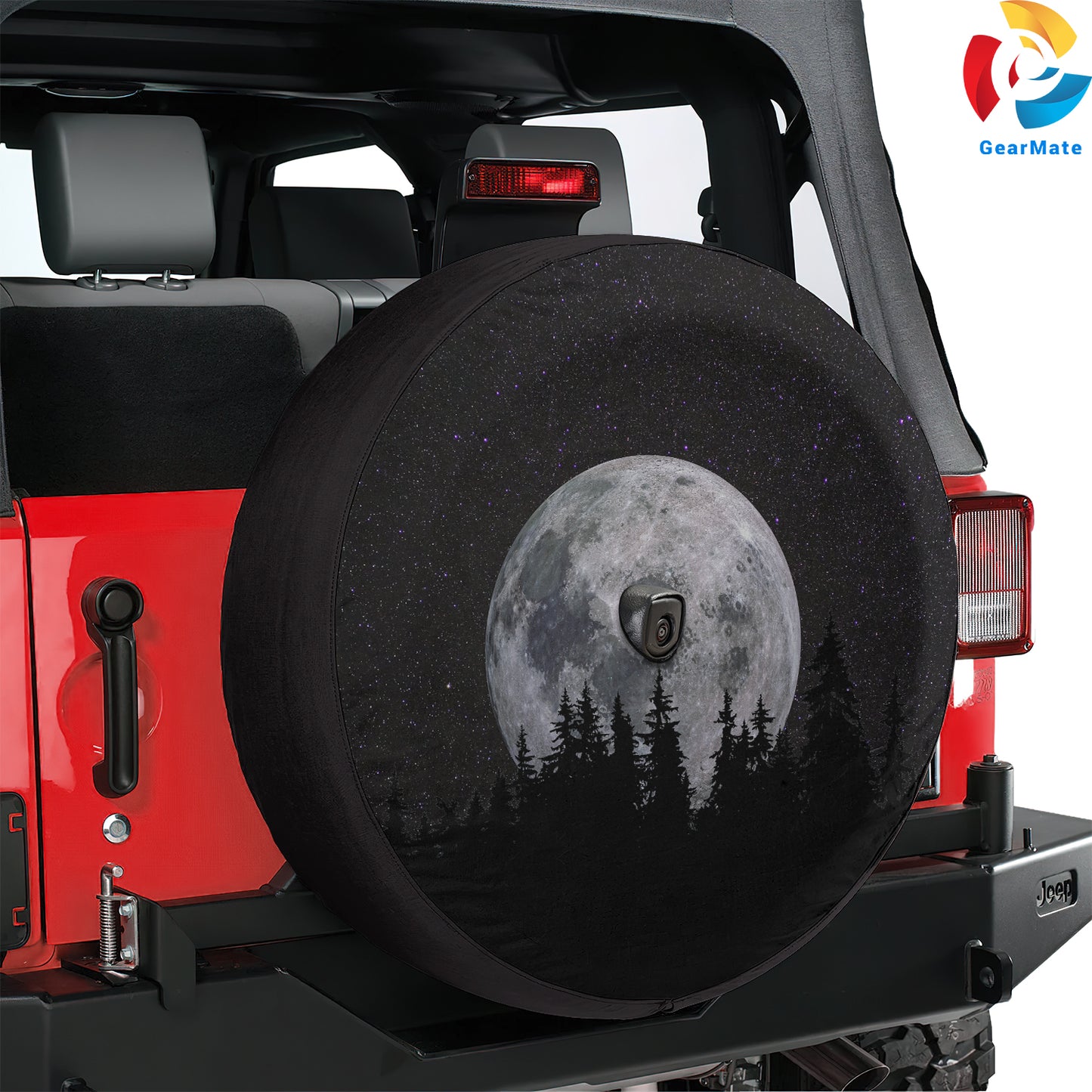 Full Moon Spare Tire Cover – Premium Waterproof UV Resistant Protector