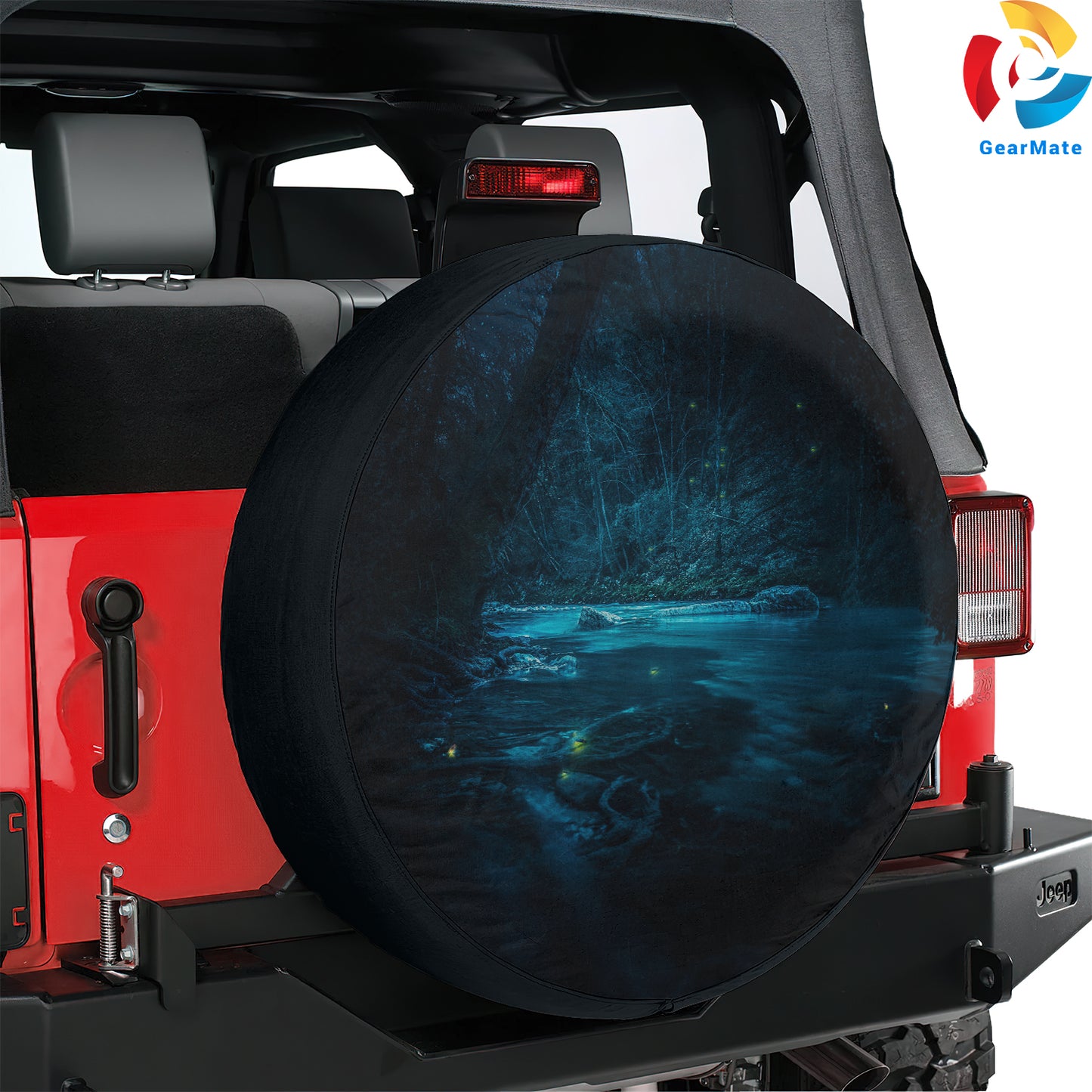 Forest River Night Dark Spare Tire Cover – Premium Waterproof UV Resistant Protector