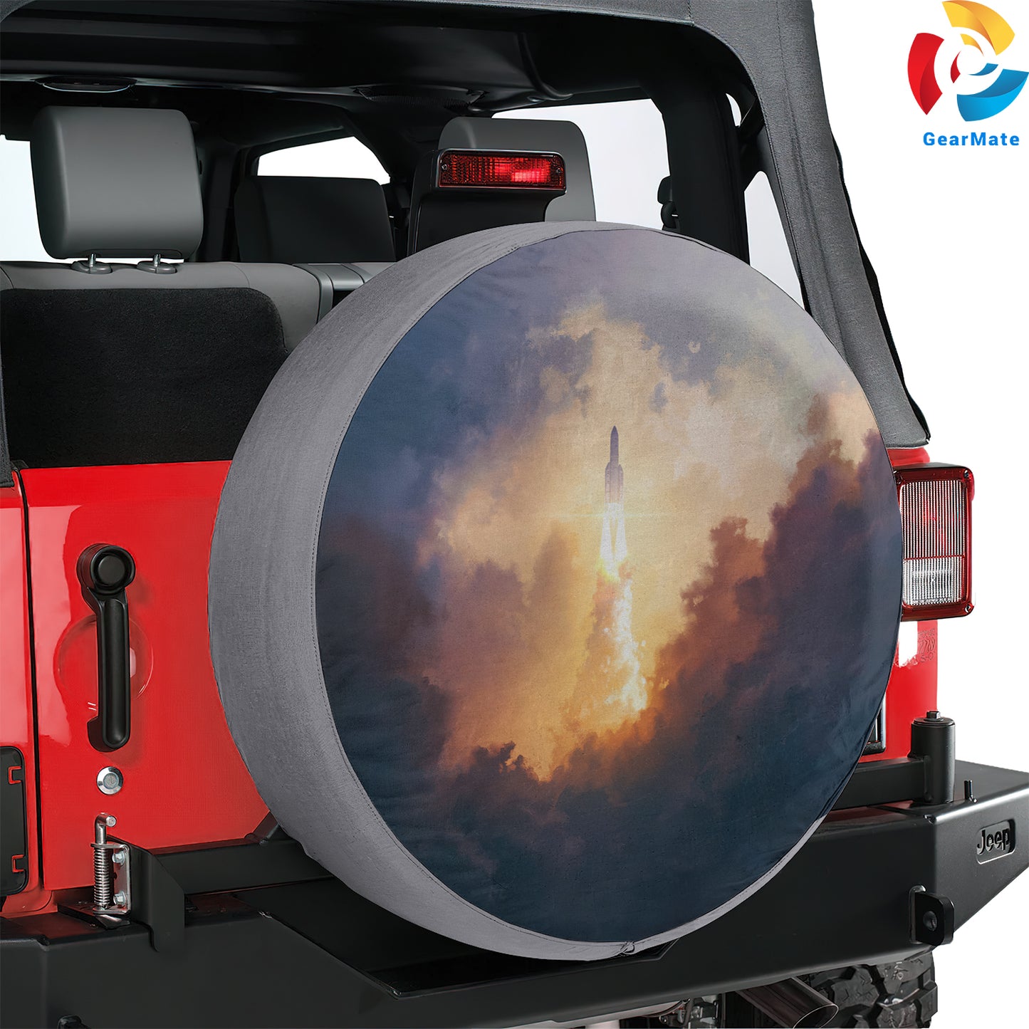 Space Shuttle Spare Tire Cover – Premium Waterproof UV Resistant Protector