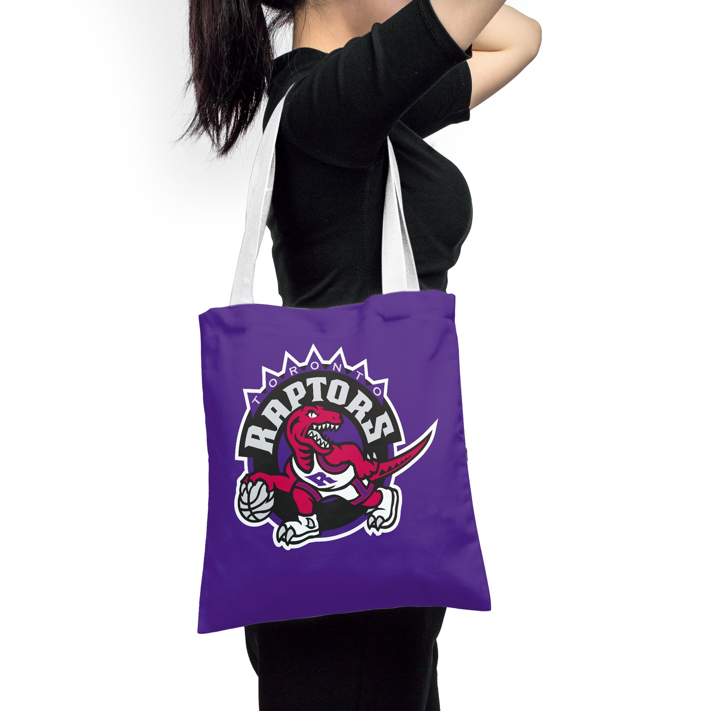 NBA Toronto Raptors Play Offs Polyester Canvas Tote Bag – Durable and Stylish