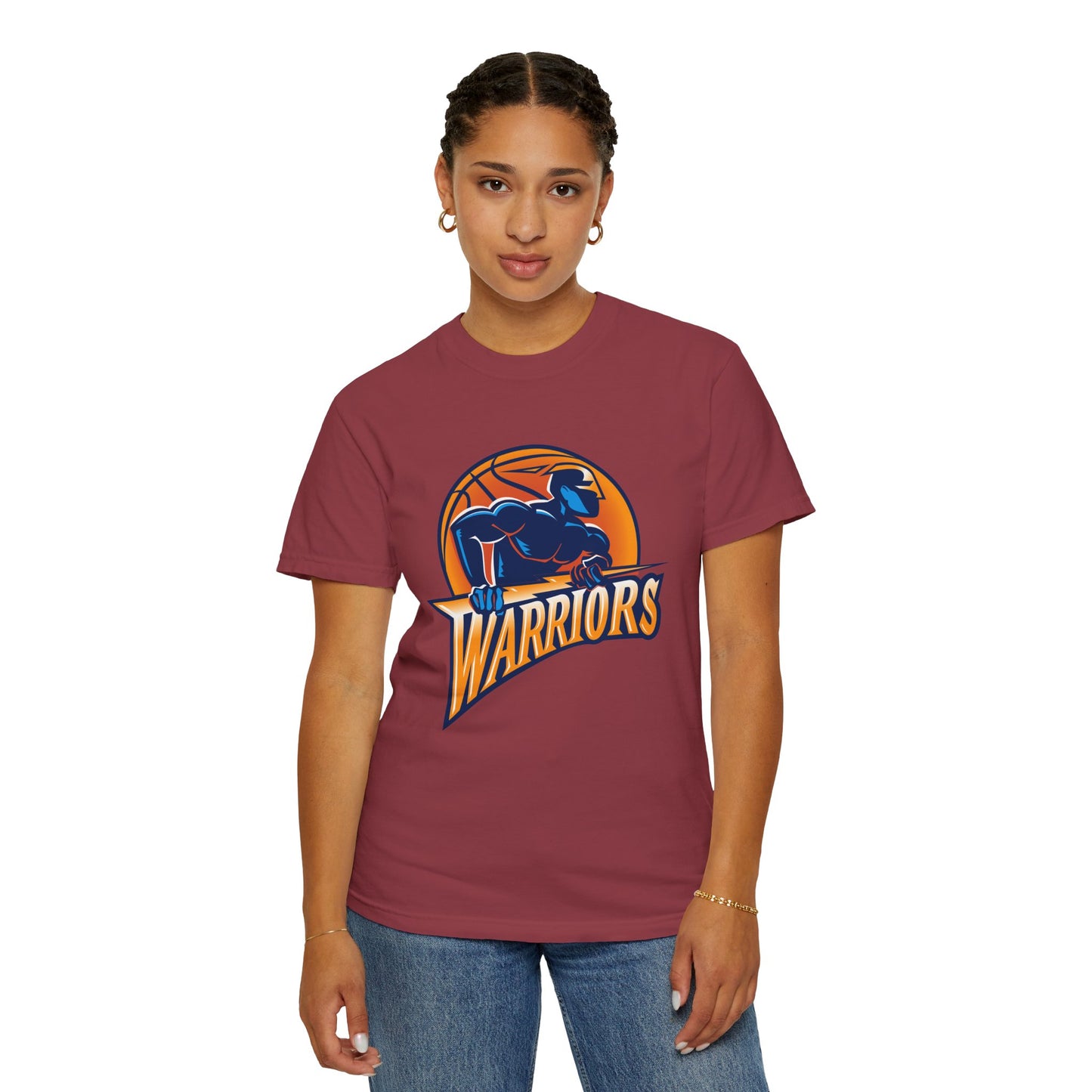 Golden State Warriors Game Day Garment-Dyed T-Shirt – Premium Cotton Tee for Customization