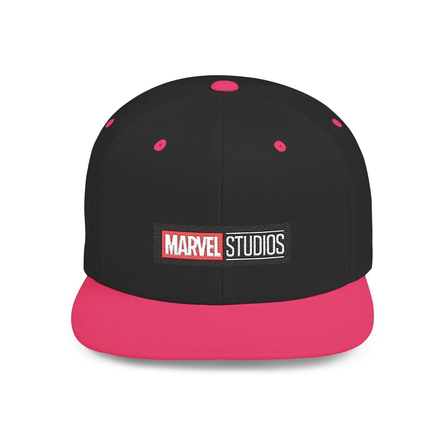Marvel Studios Flat Bill Snapback – Lightweight, Custom Fit, Premium Quality