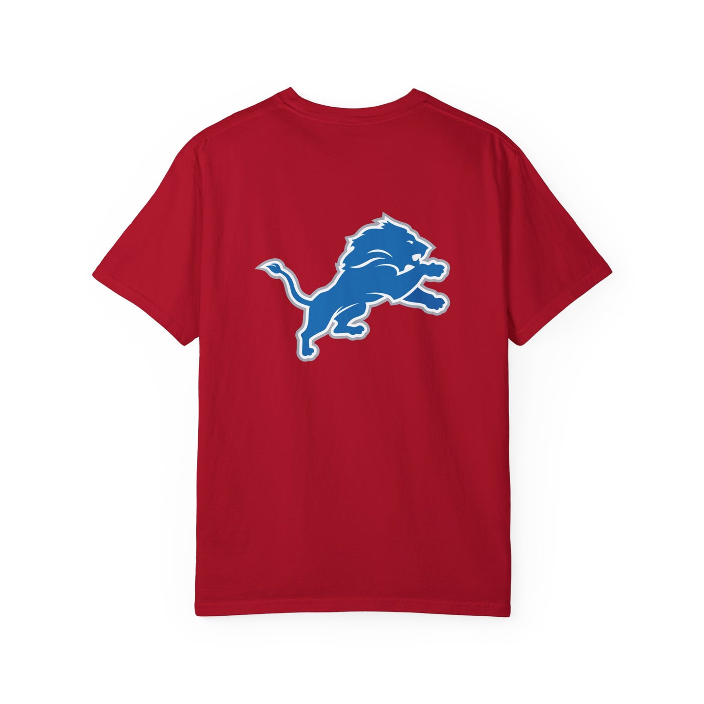 Detroit Lions Merchandise Garment-Dyed T-Shirt – Premium Cotton Tee for Customization