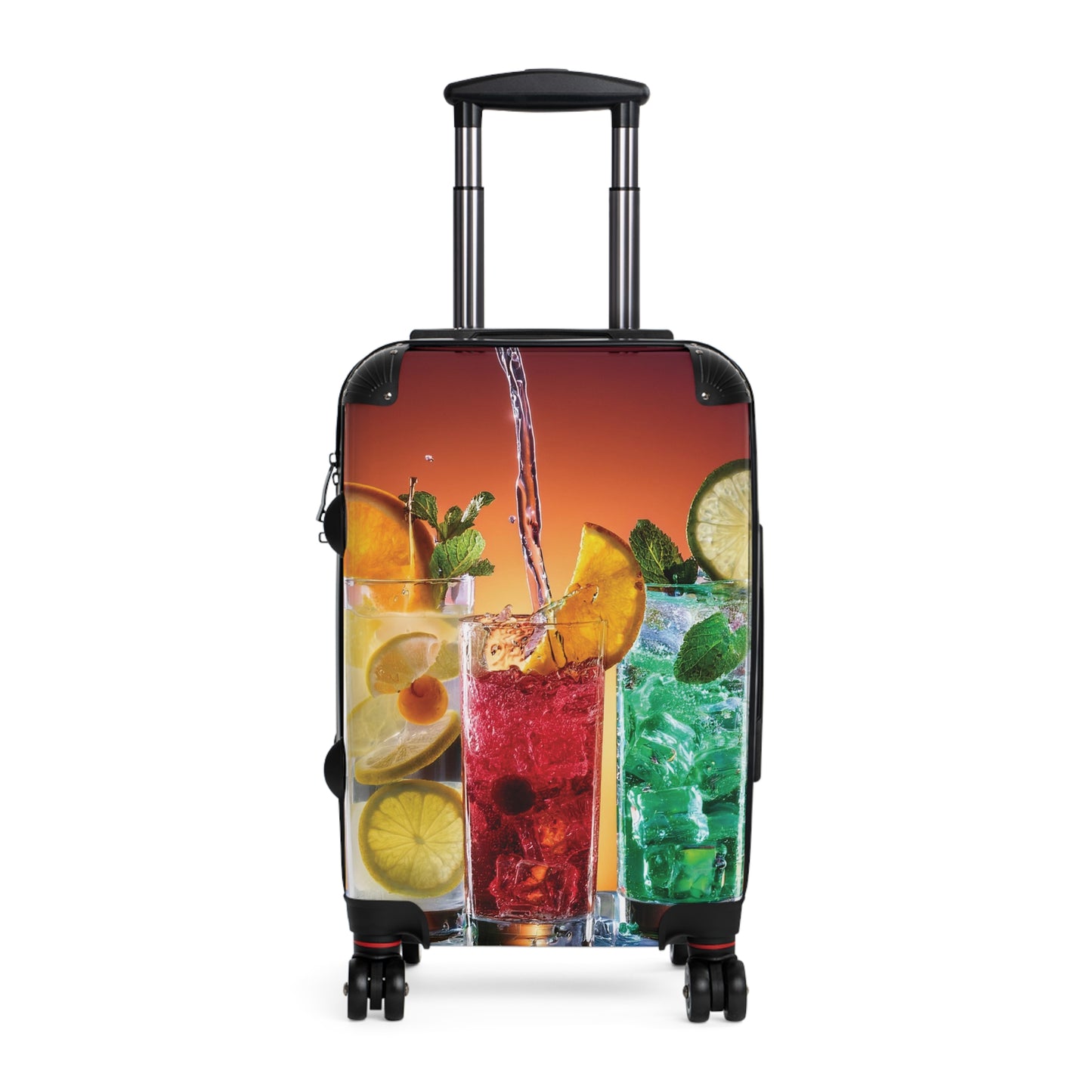 Nature Summer Refreshing Summer Drinks Carry-On Suitcase - Stylish Luggage for Travelers