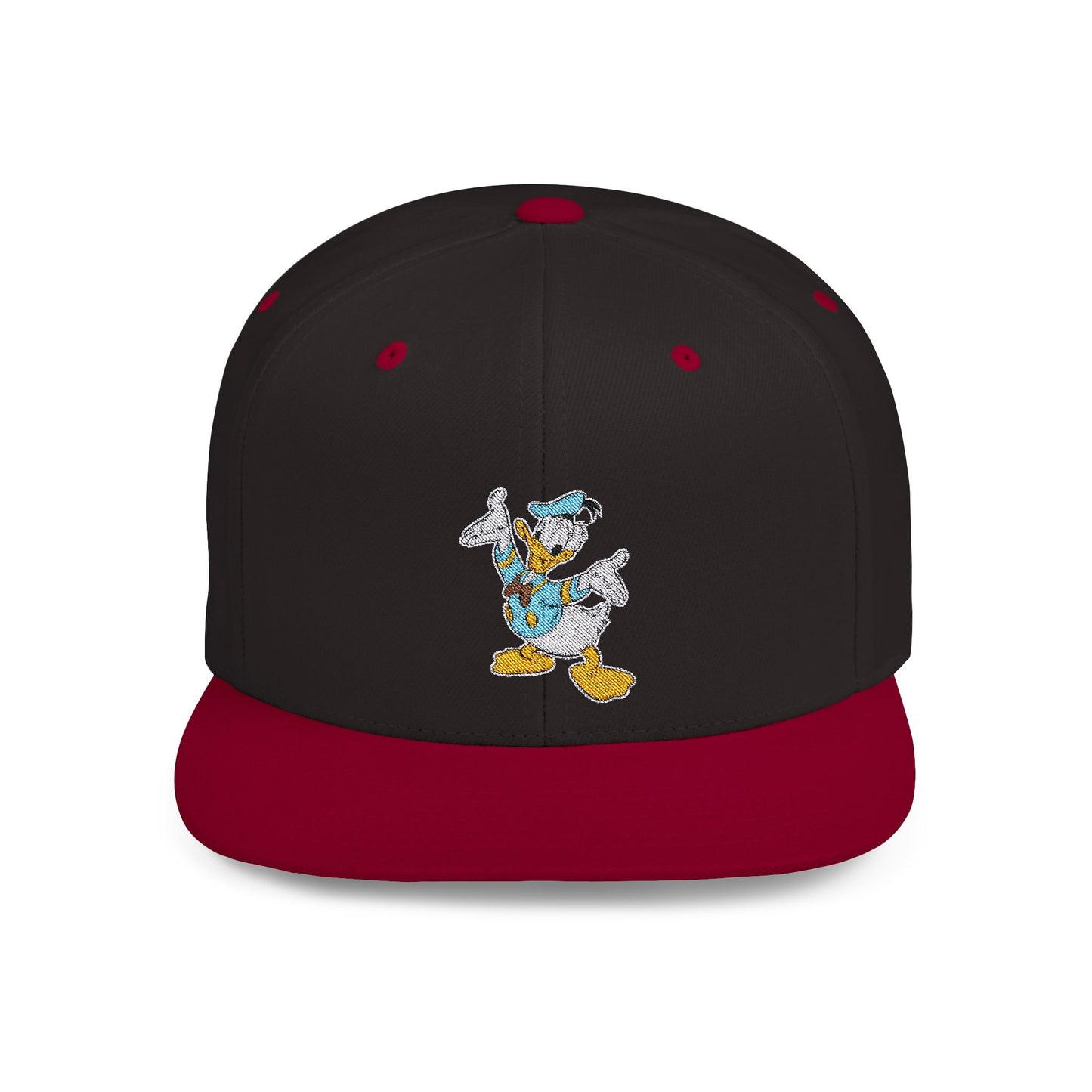 Pato Donald Flat Bill Snapback – Lightweight, Custom Fit, Premium Quality
