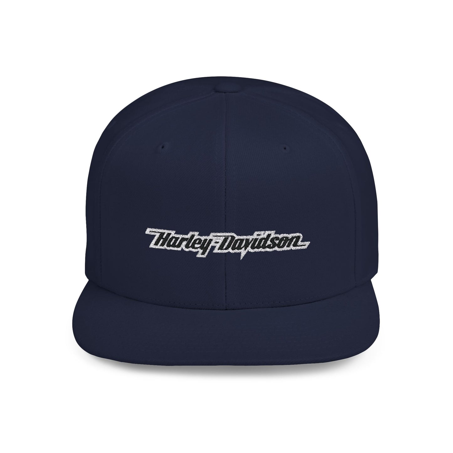 Harley Davidson Motor Flat Bill Snapback – Lightweight, Custom Fit, Premium Quality