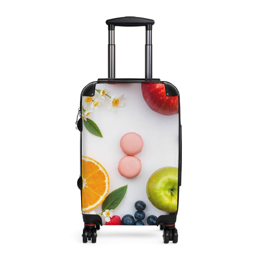 Nature Flowers Floral Fruit Art Carry-On Suitcase - Stylish Luggage for Travelers