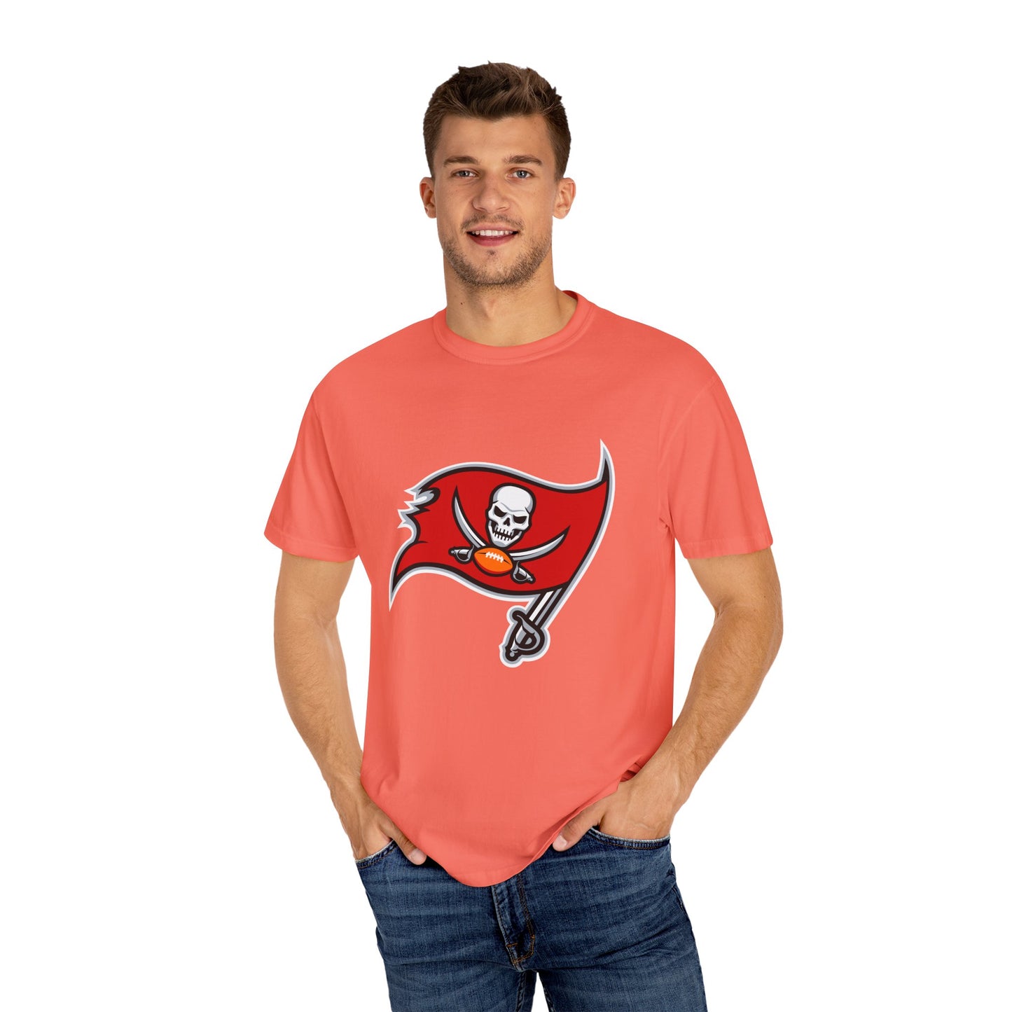 Tampa Bay Buccaneers Fan Gifts Garment-Dyed T-Shirt – Premium Cotton Tee for Customization