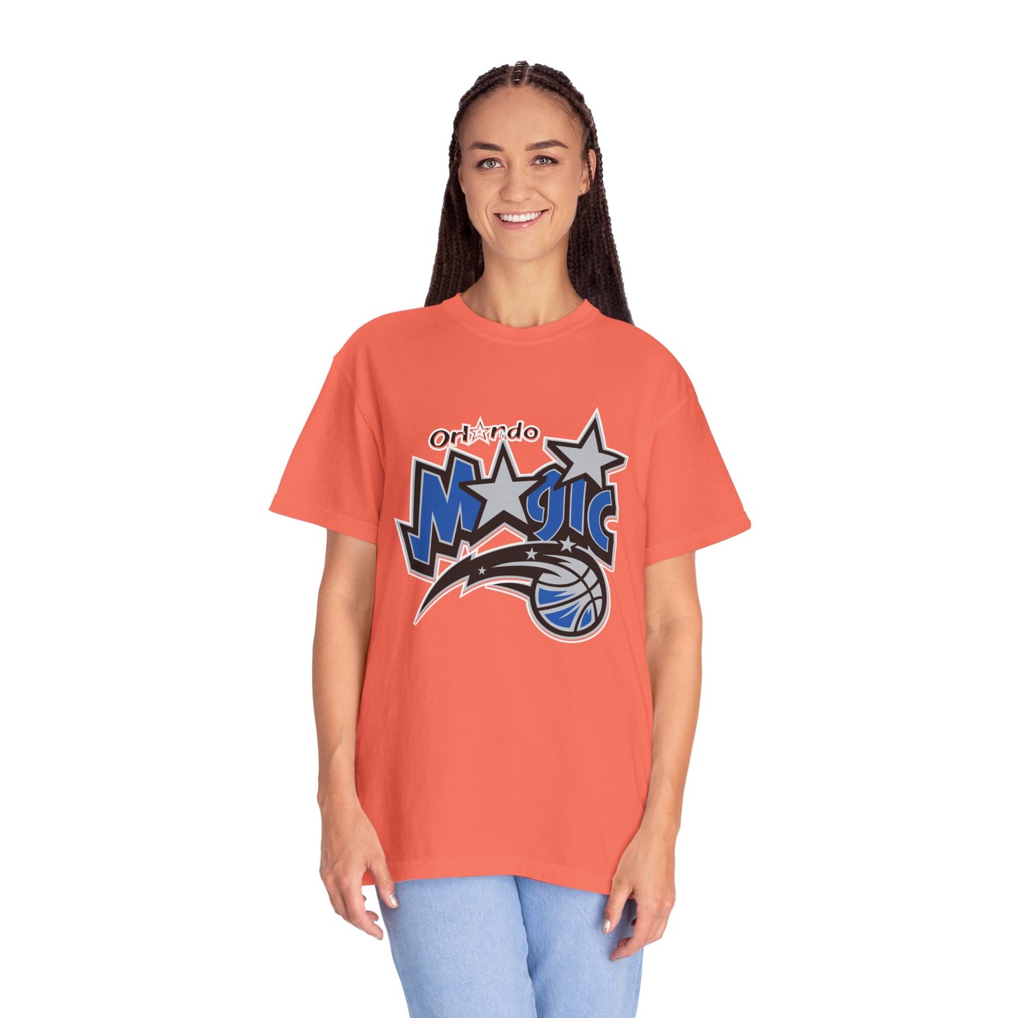 Orlando Magic Basketball Fanatics Garment-Dyed T-Shirt – Premium Cotton Tee for Customization