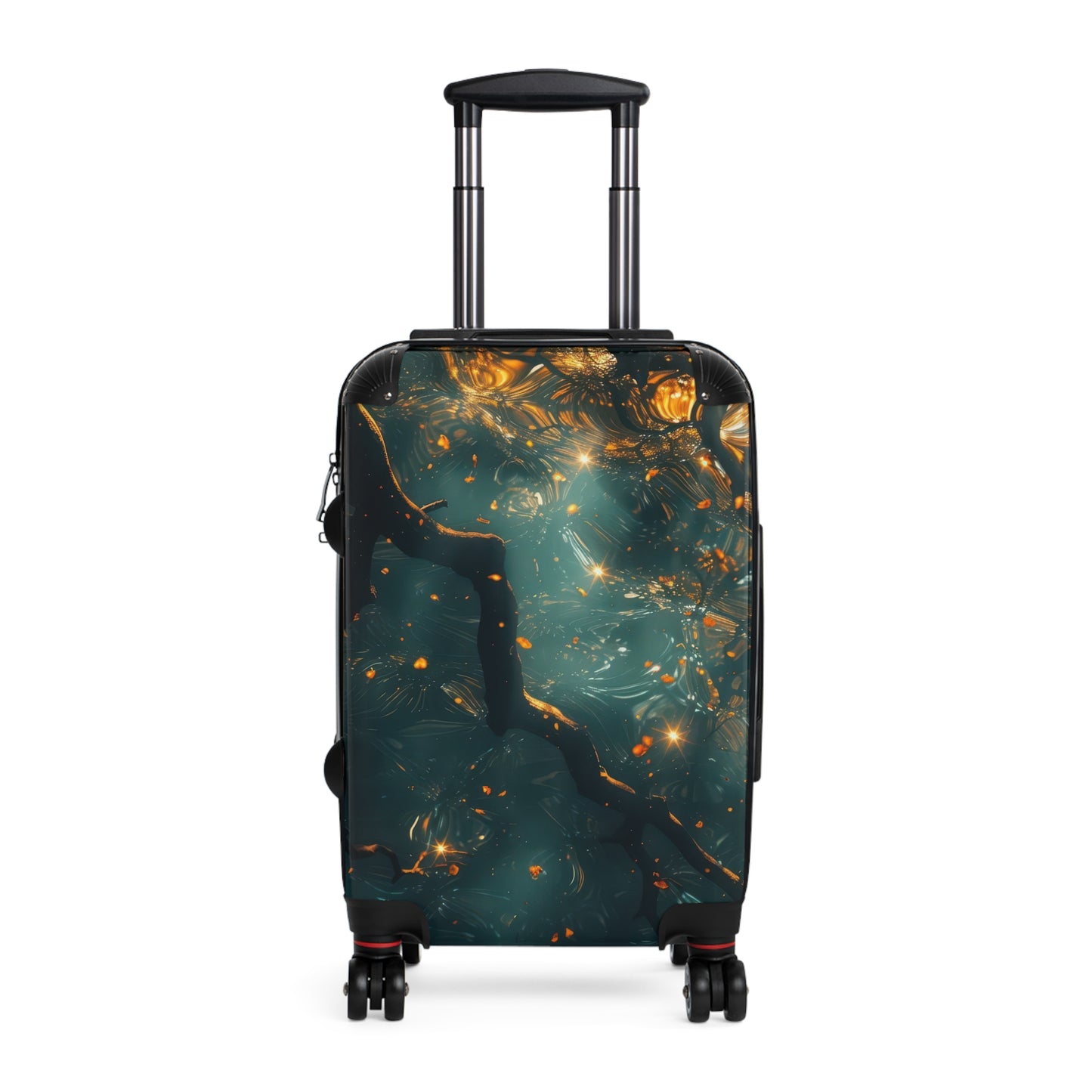 Nature Serene Intertwining Art Carry-On Suitcase - Stylish Luggage for Travelers